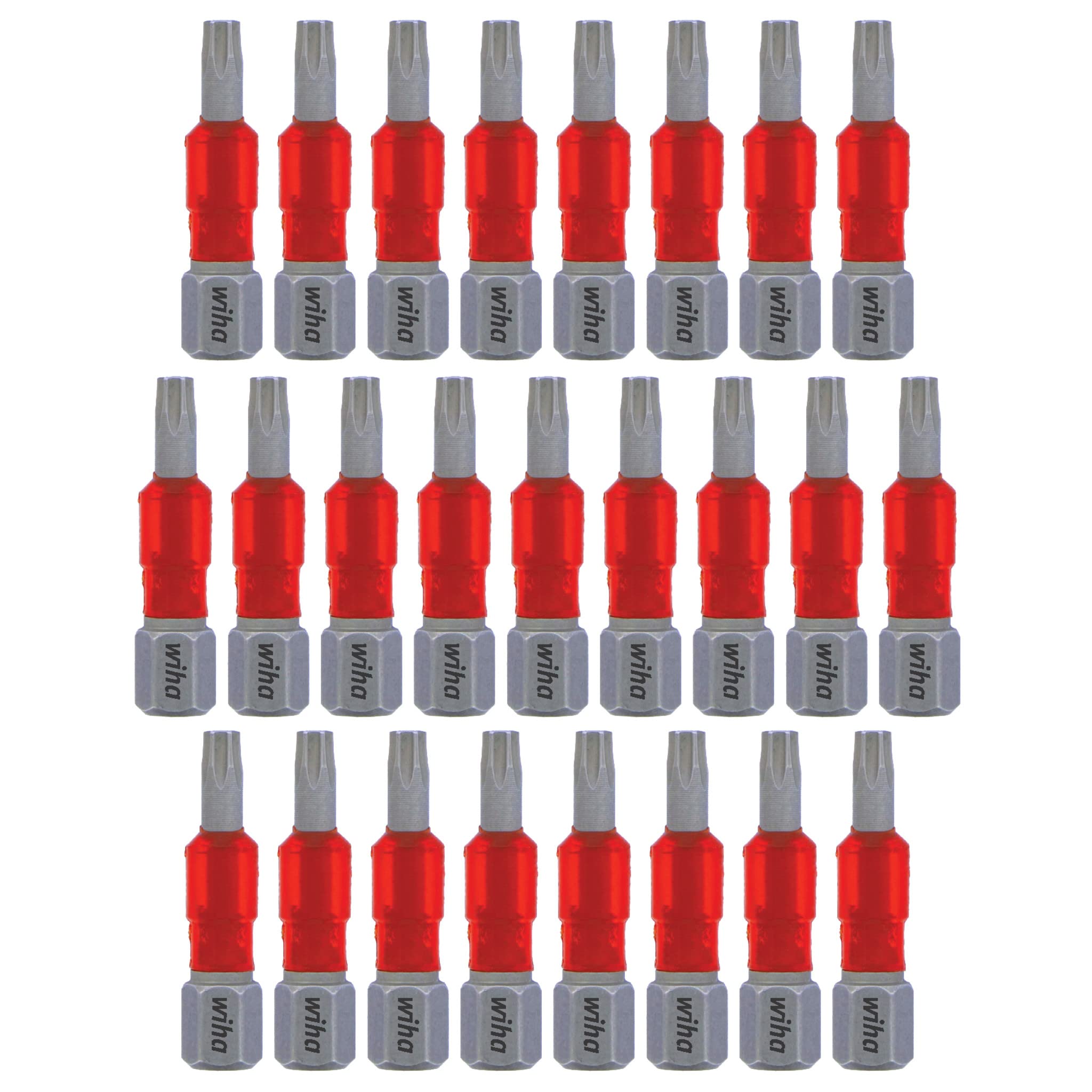 Puntas TORX T15 Wiha 76611 idóneas para reparaciones mecánicas y montajes de estructuras de madera