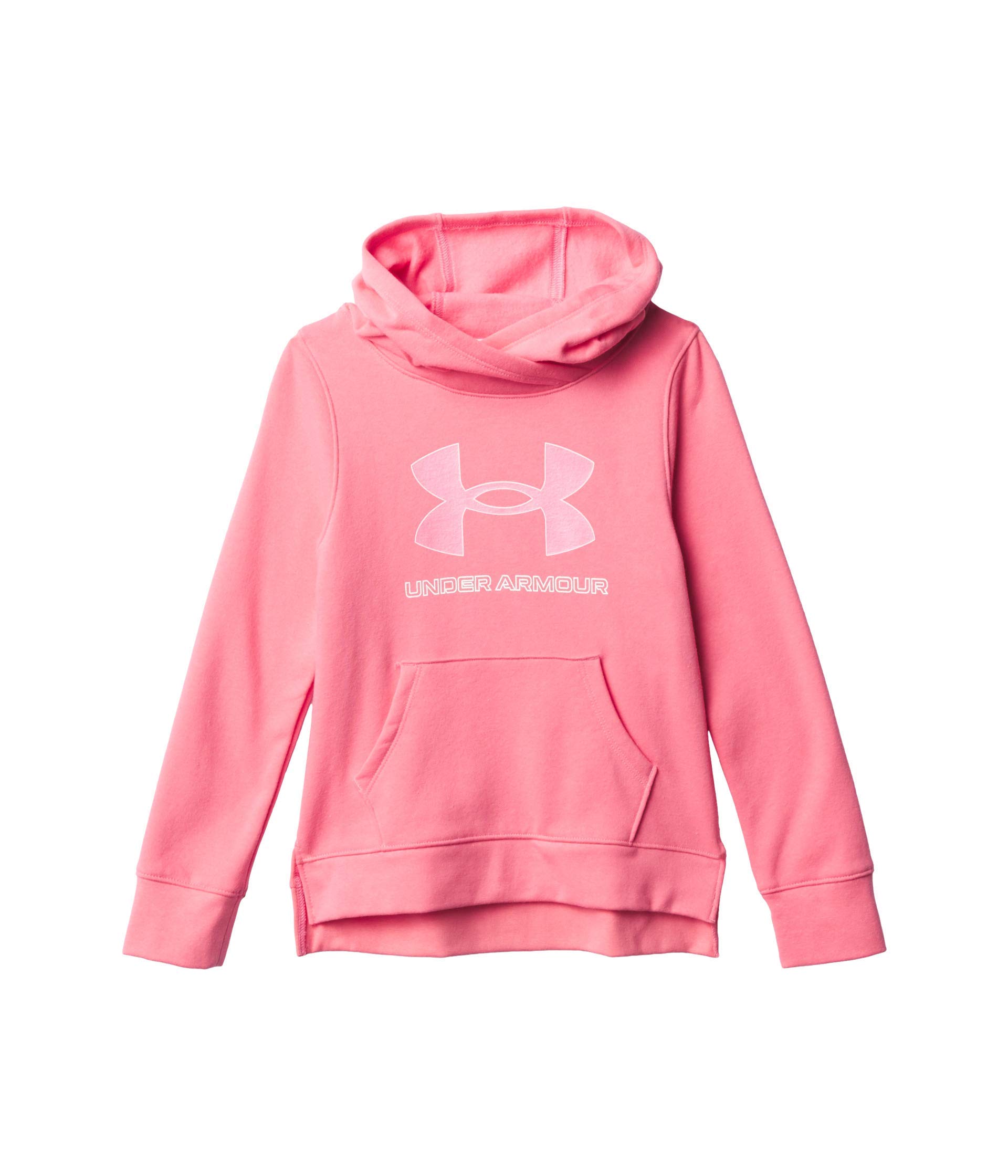 Under Armour Sudadera con Capucha de Tejido Fleece Rival Logo Sudadera Niñas (Pack de 1)