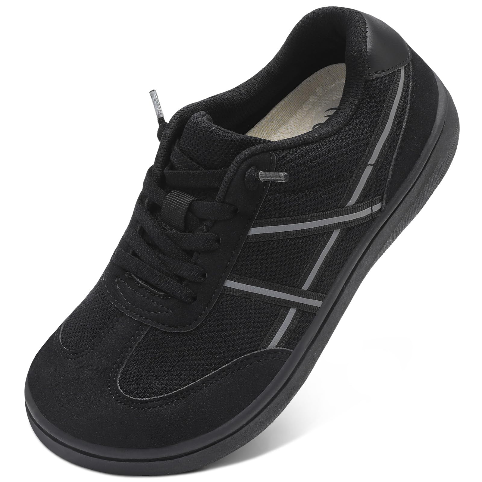 LeIsfIt Women's Barefoot Slip-On Shoes Wide Toe Box Zero Drop Casual Sneakers Non-Slip Breathable Walking Shoes for Tennis Travel & Everyday — view 12