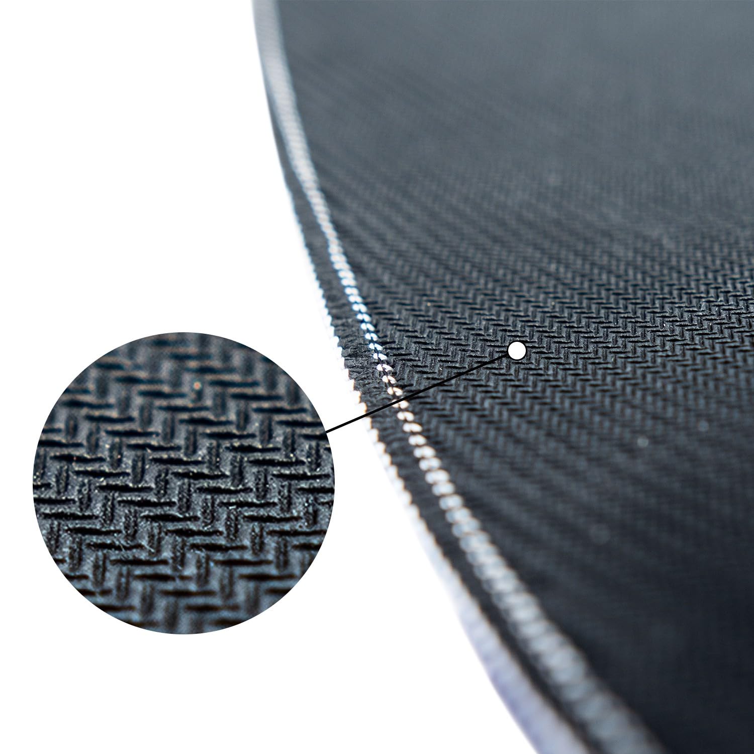 Woxter Stinger Floorpad Red - Alfombrilla Gaming de Suelo, tapete Protector para Suelo, Resistente al Agua, Lavable, 100% Microfibra, diámetro 120 cm, Color Rojo