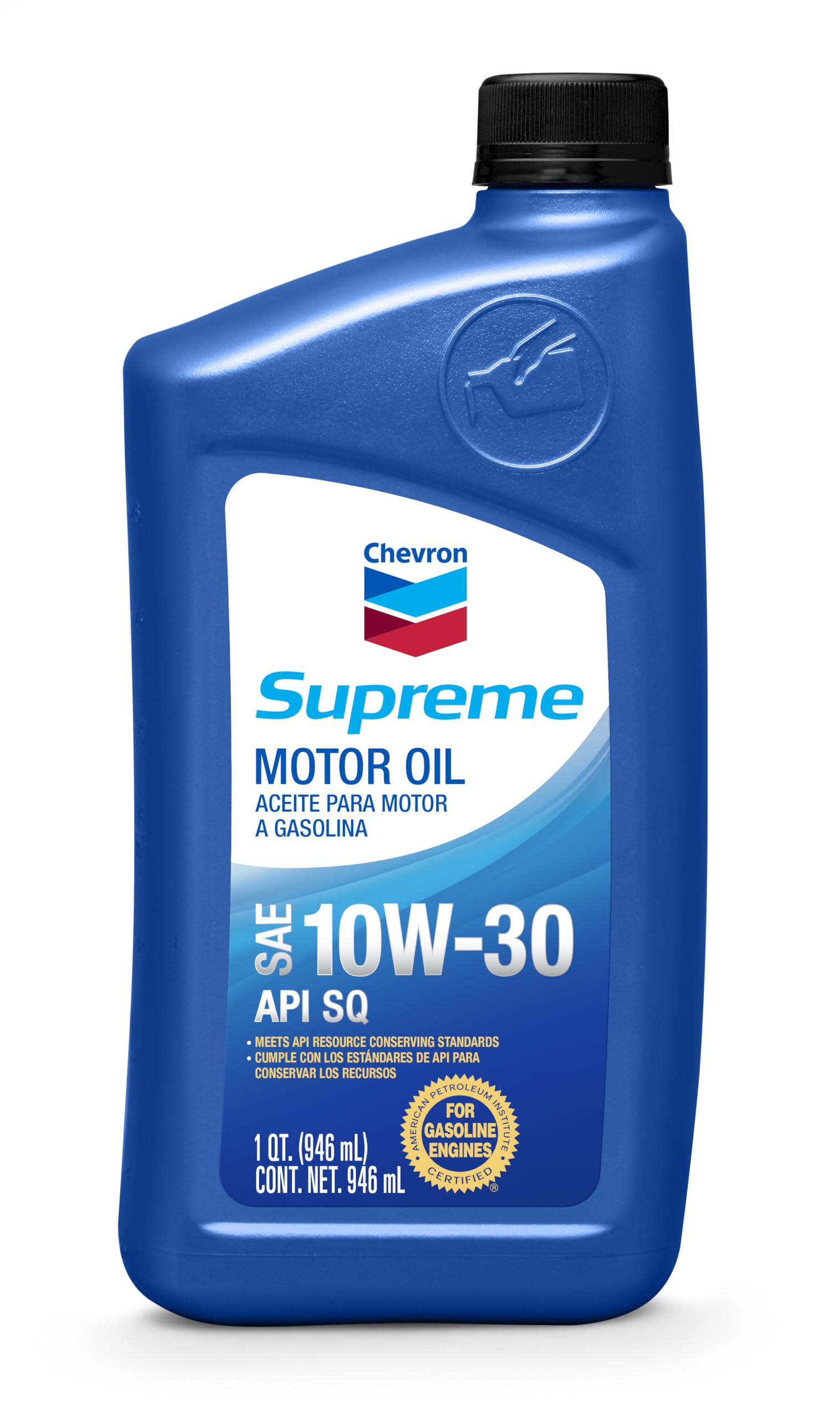 Amazon.com: Chevron Supreme (220155719-12PK) 10W-30 機油- 1 夸脫