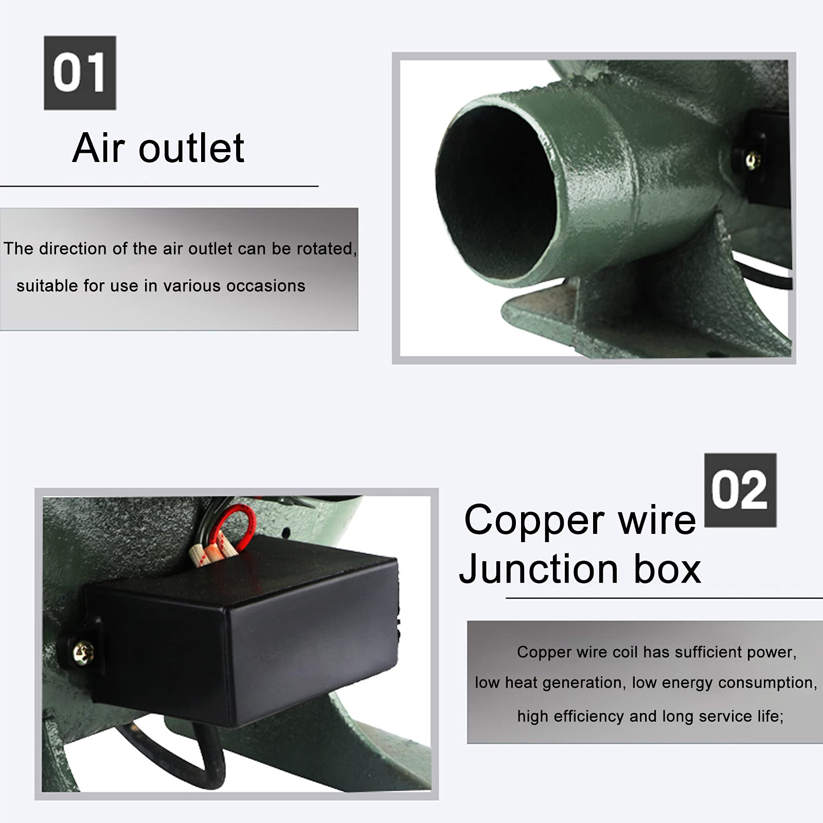 Ventilador Eléctrico de Forja de Herrero, Ventilador de Bomba de Aire Centrífugo, Encendedores de Barbacoa de Forja de Carbón, 40 W a 250 W
