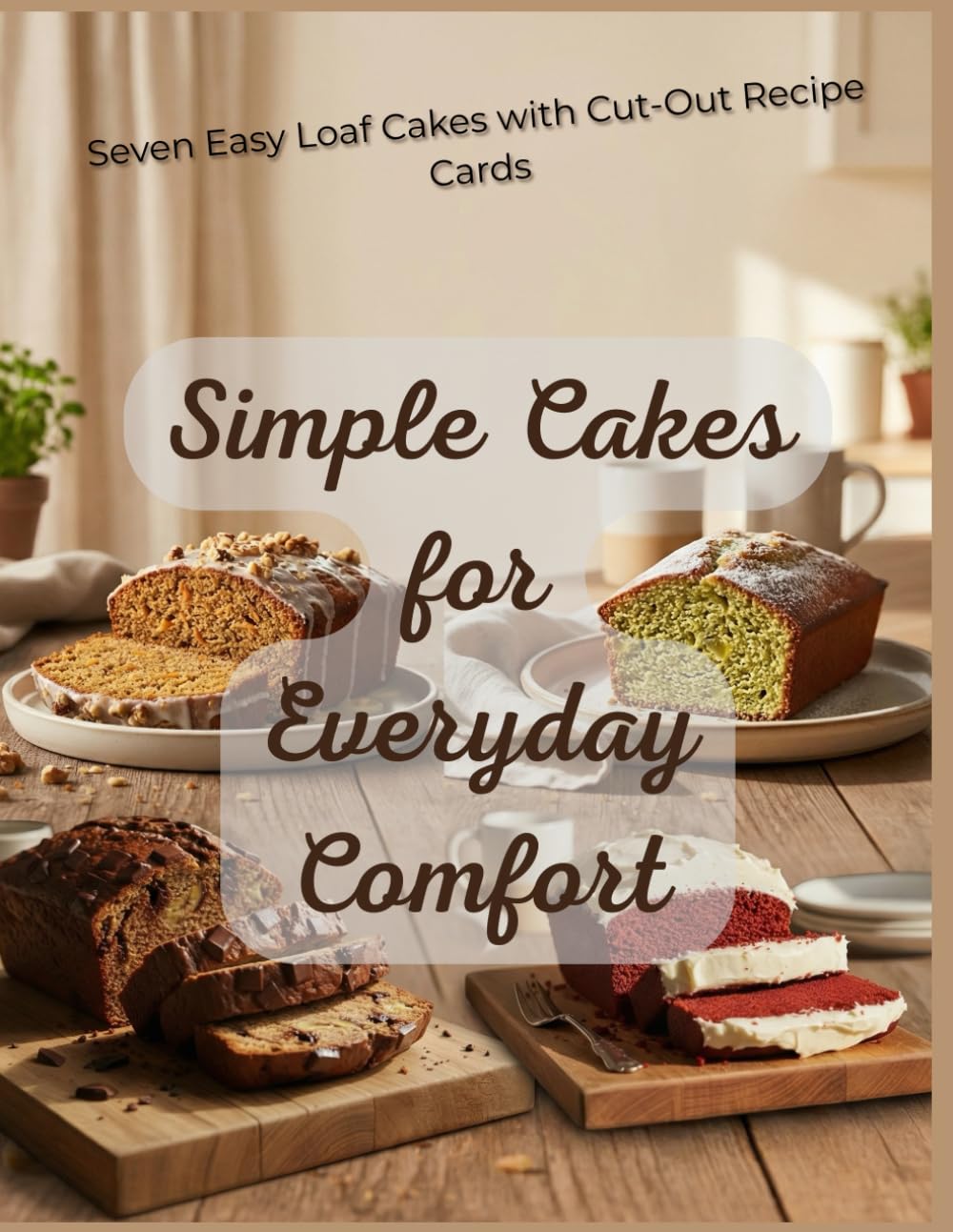 Simple Cakes for Everyday Comfort: Seven Easy Loaf Cakes with Cut-Out Recipe Cards
