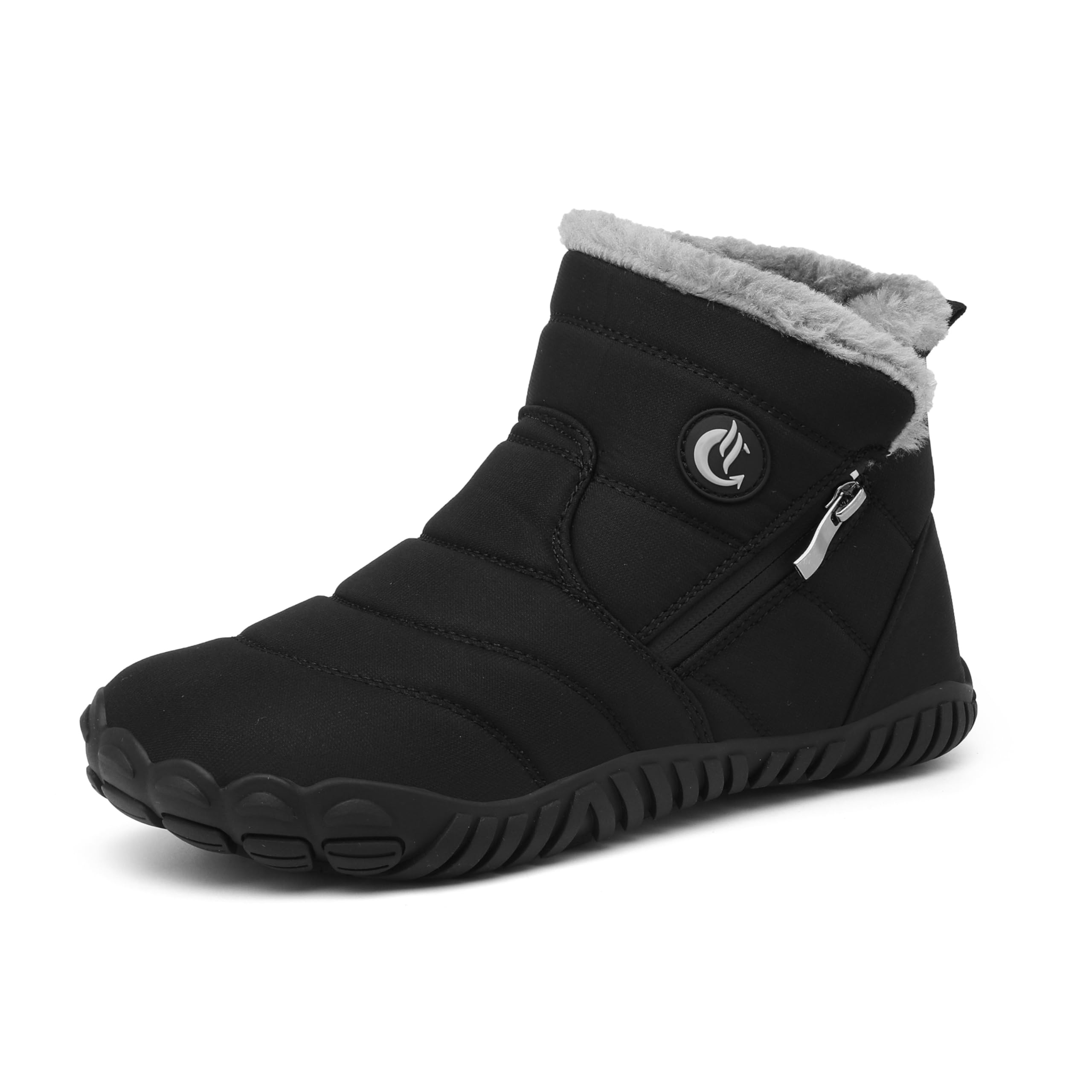 Stivali Donna Invernali Uomo Stivali da Neve Foderato Caldo Scarpe da Inverno Caldi Casual Camminate Antiscivolo Boots Impermeabili,Dimensione:36-46 EU