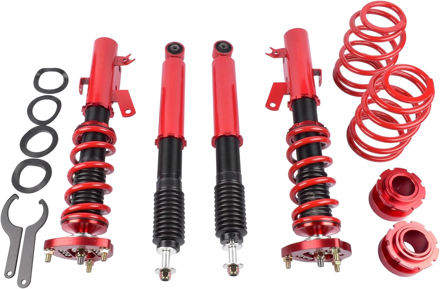 Coilover Suspension Shock Absorber Lowering Kit Height Adjustable Replacement for 2013-2016 Honda Civic | 2012-2015 Acura ILX (DE)