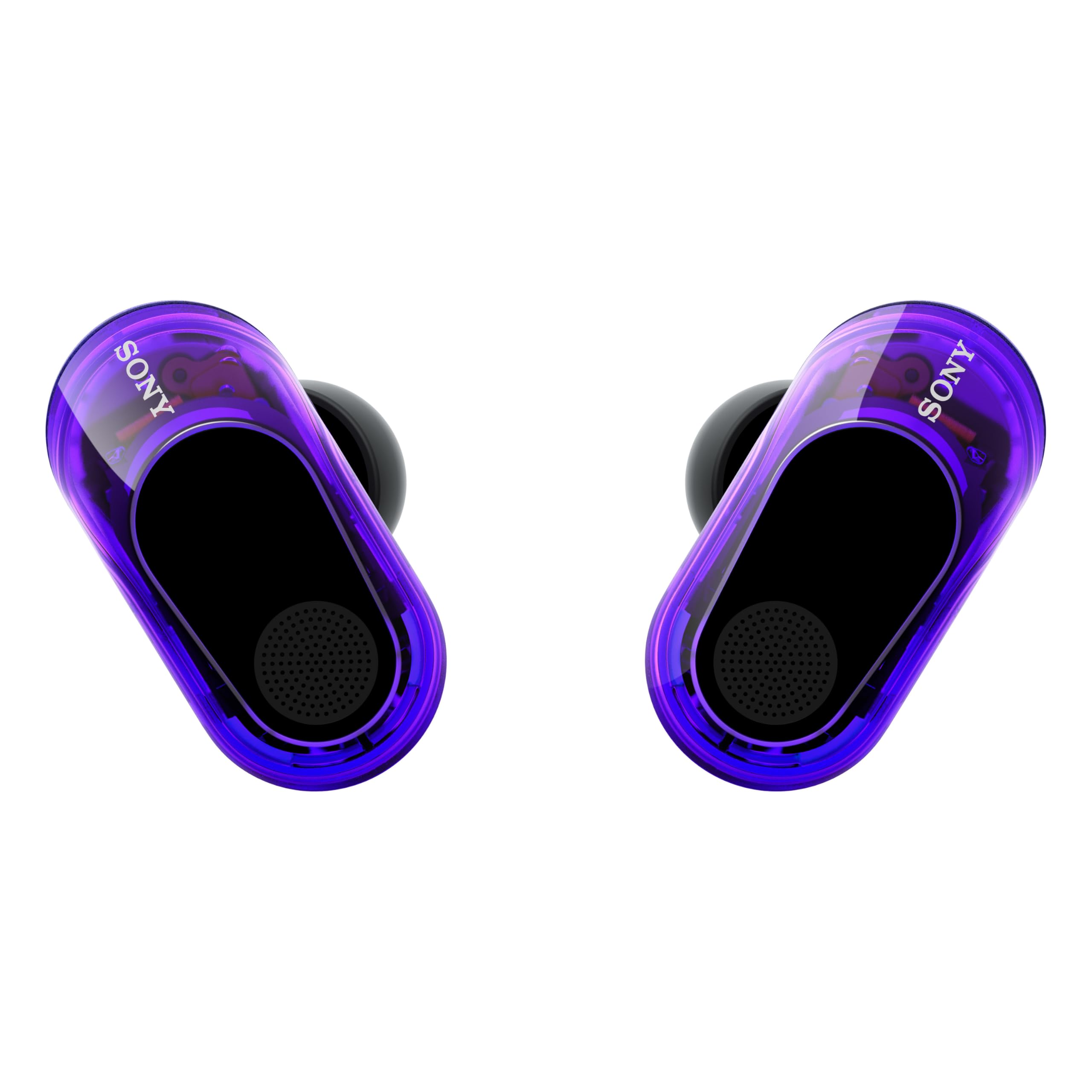Sony INZONE Buds True Wireless Gaming Earbuds, 360 Spatial Sound, Light Weight, Comfortable Fit, Active Noise Cancelling, AI Microphone, 24hr Battery, Low Latency Dongle, Glass Purple