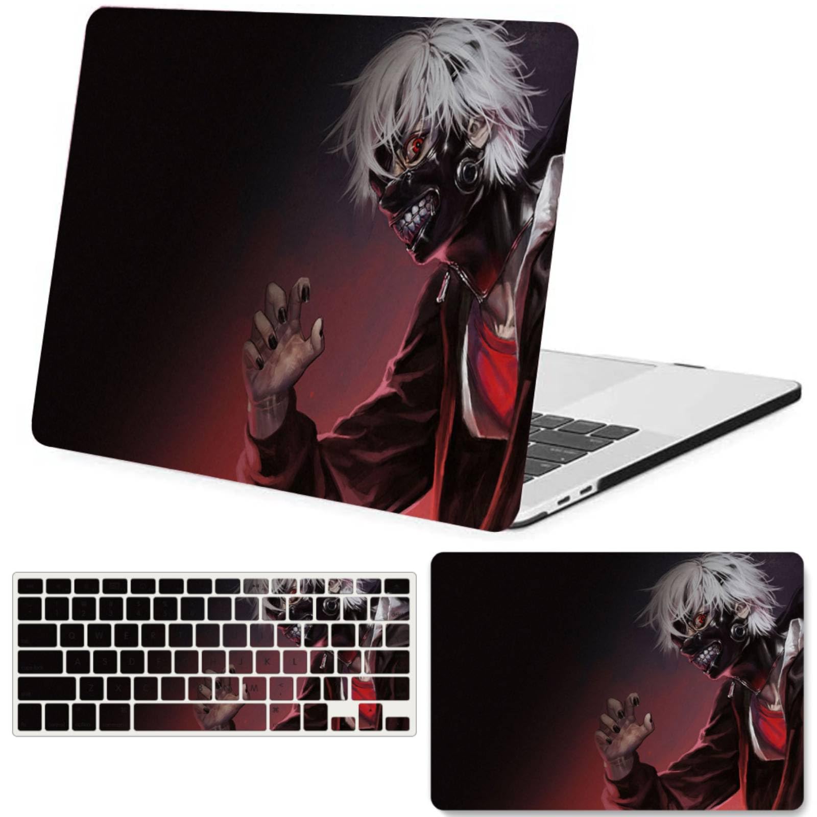 Carcasa MacBook 12 Retina anime antirralladuras con cubre teclado 8