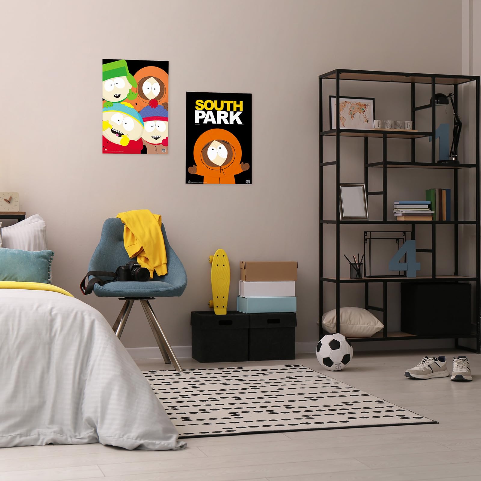 Grupo Erik Poster - South Park - Set of 2 Mini Posters 15 x 20.5 inches / 38 x 52 cm - Art Poster Shipped Rolled Up In A Protective Box - South Park Gifts