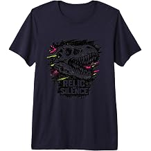 T-Rex Skull Relic of Silence Dinosaur Fossil Skeleton Premium Tri-Blend T-Shirt