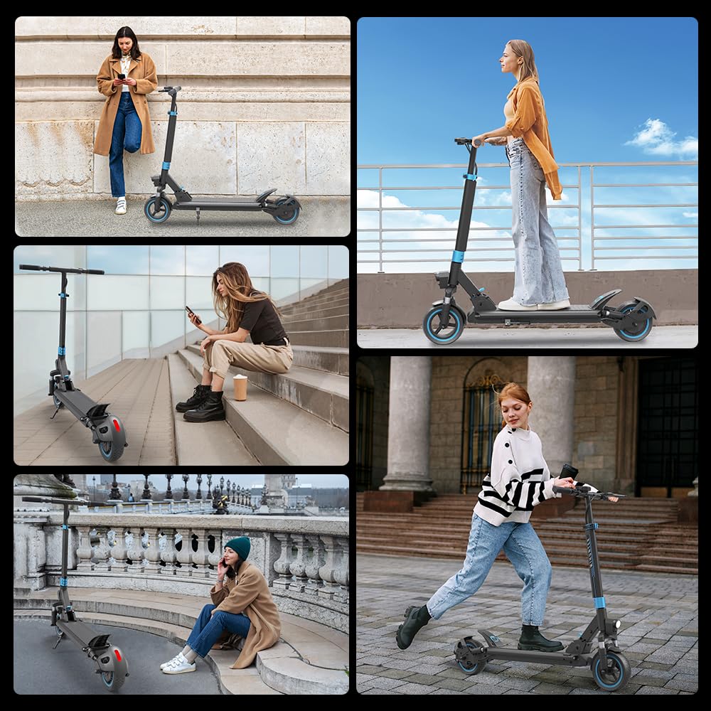 CYBIC Trottinette Électrique Adulte 500W - 25km/h Autonomie 40KM | Batterie 48V 10Ah, Pneus 10", Double Suspension Avant/Arrière, Frein Tambour+Élec, Phare LED, Charge 120KG