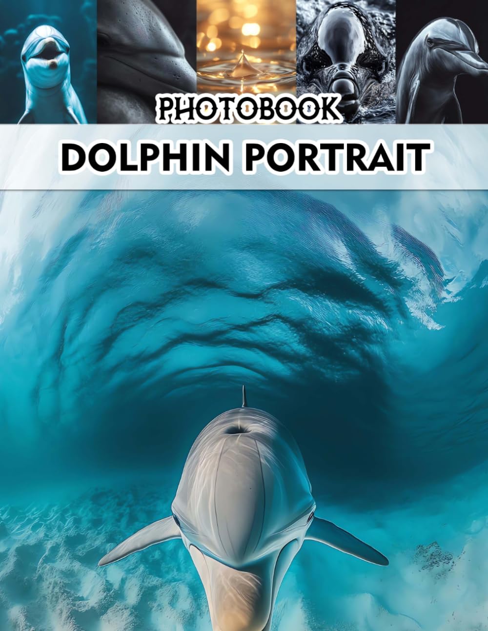 Dolphin Portrait Photobook: A Collection of Stunning Dolphin Portraits Capturing Graceful Aquatic Creatures