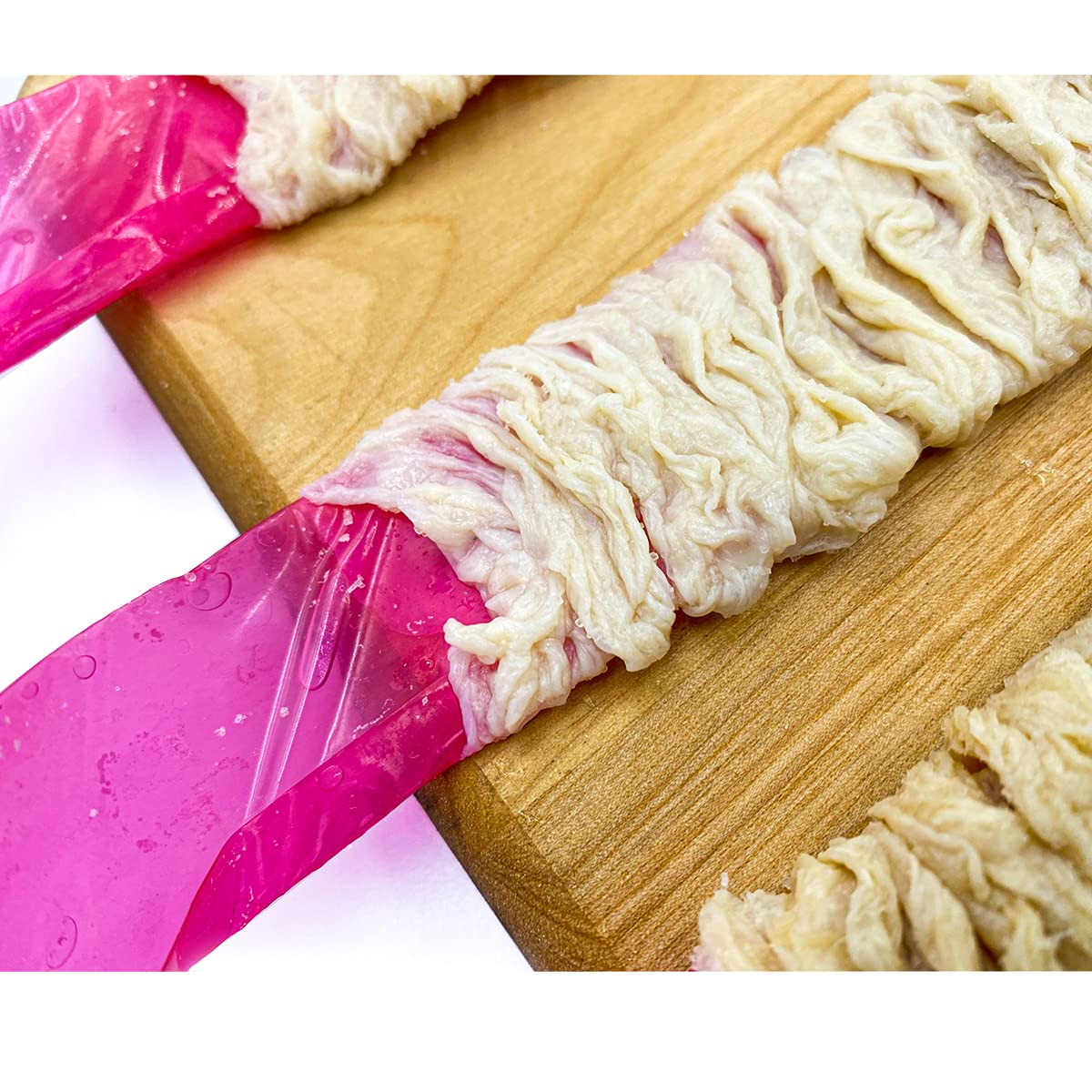 The Sausage Maker® Pre-Tubed Sausage Hog Casings, 38 To 42 MM, Makes 60 Lb Meat, North American Edible Natural Casing For Pork Links, Kielbasa, Pepperoni, Knockwurst, Rope Sausages, 1.5"-1.75"