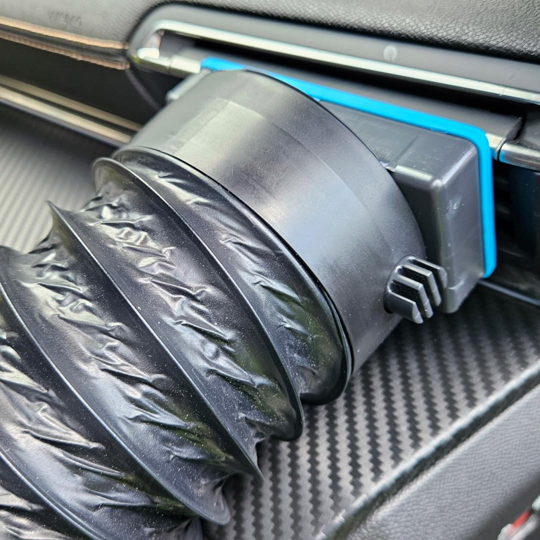 Doggyfresh Ventilación, refrigeración para perros en el coche (azul) | Transporte aéreo activo