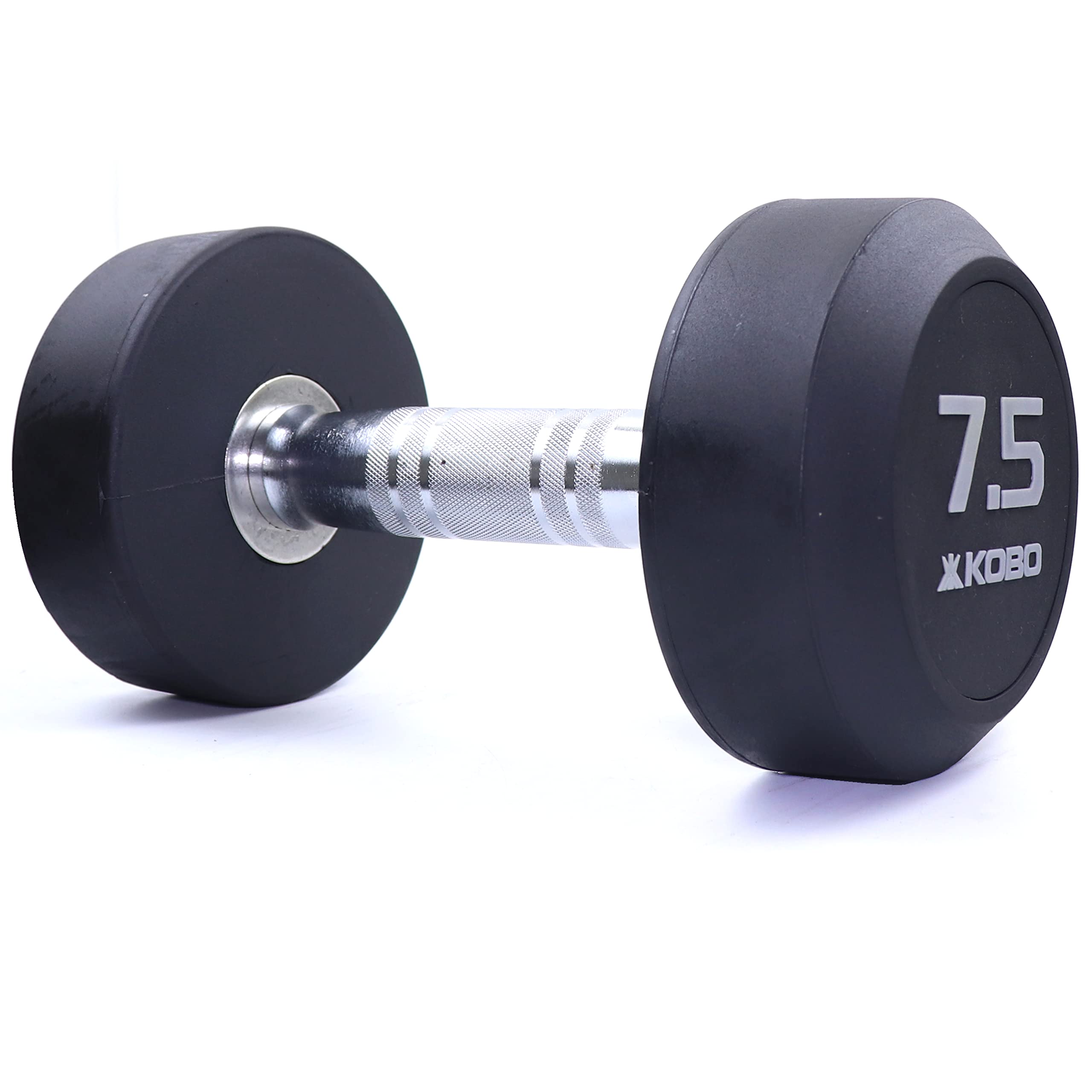 Kobo Professional Rubber Coated Dumbbell 7.5 Kg x 2 = 15 Kg (IMPORTED) (B09SQ5QWSF) Amazon Price History, Amazon Price Tracker