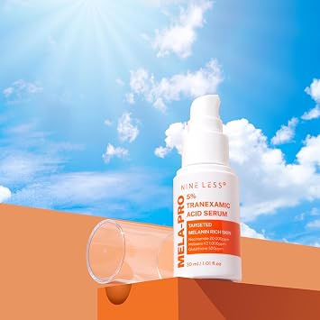 Nineless MELA-PRO Tranexamic Acid Serum 30ml | Niacinamide, Glutathione & Adenosine, Even tone, Deep hydration, Barrier Support, Smoothing, Antioxidant, For all skin types