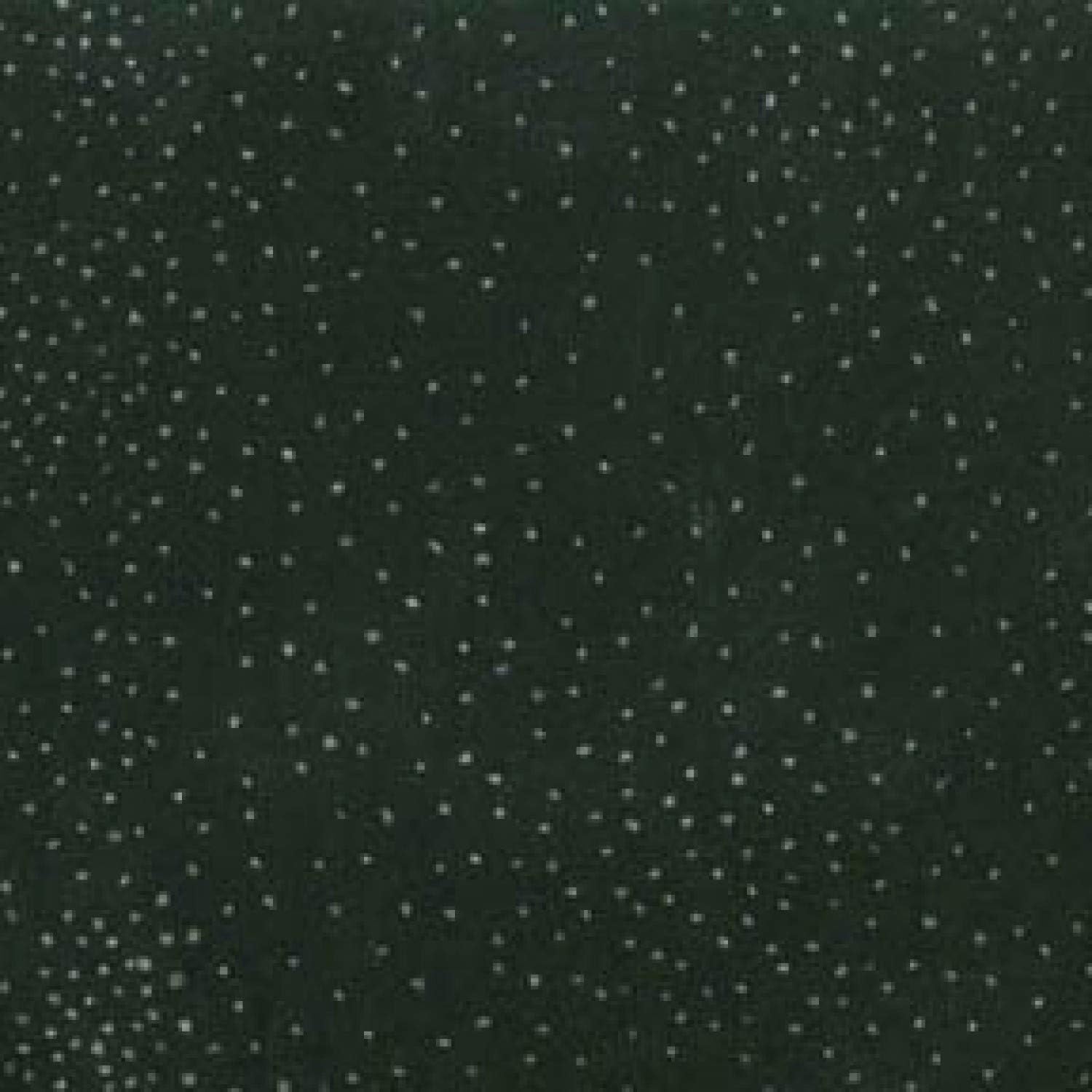 1 Yard Basic Dot 2 by Laurel Burch from Clothworks 100% Cotton Quilt Fabric Y2662-3SM Black Silver