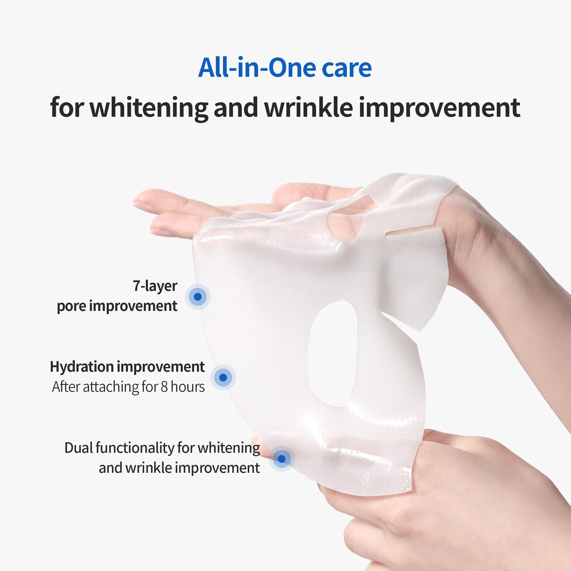 Benton Hydrogel Collagen Face Mask 4 Sheets - Kolajen İçerikli Hidrojel Yüz Maskesi