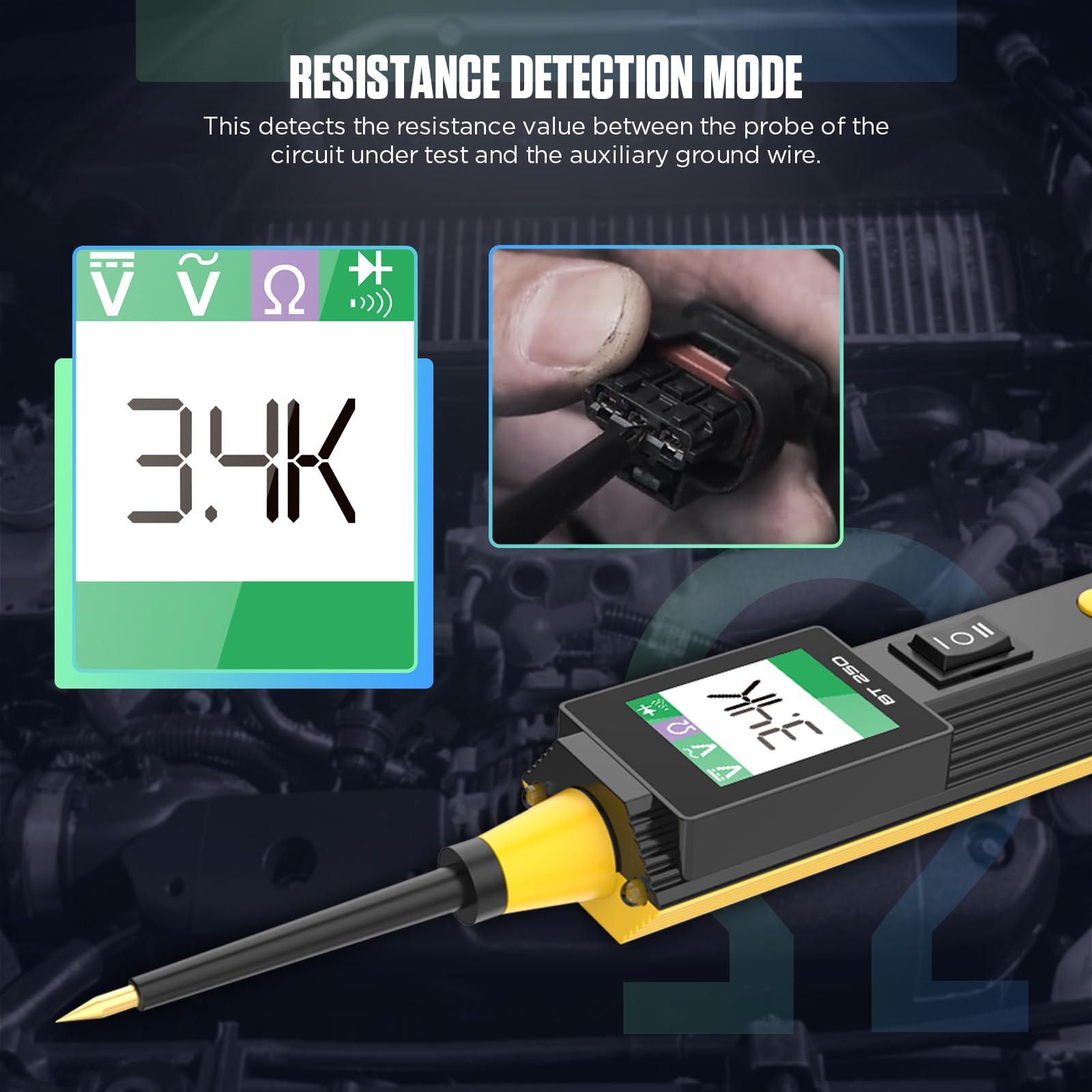 Tester Per Circuiti Automobilistici, Strumento Diagnostico Per Impianto