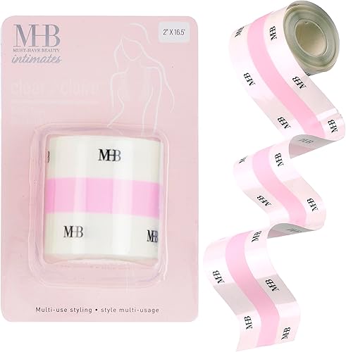 Miniatura 2 de Expressions -1 paquete de cinta corporal -Cinta corporal cómoda para piel, cinta de estiramiento facial, cinta corporal para senos y cinta adhesiva