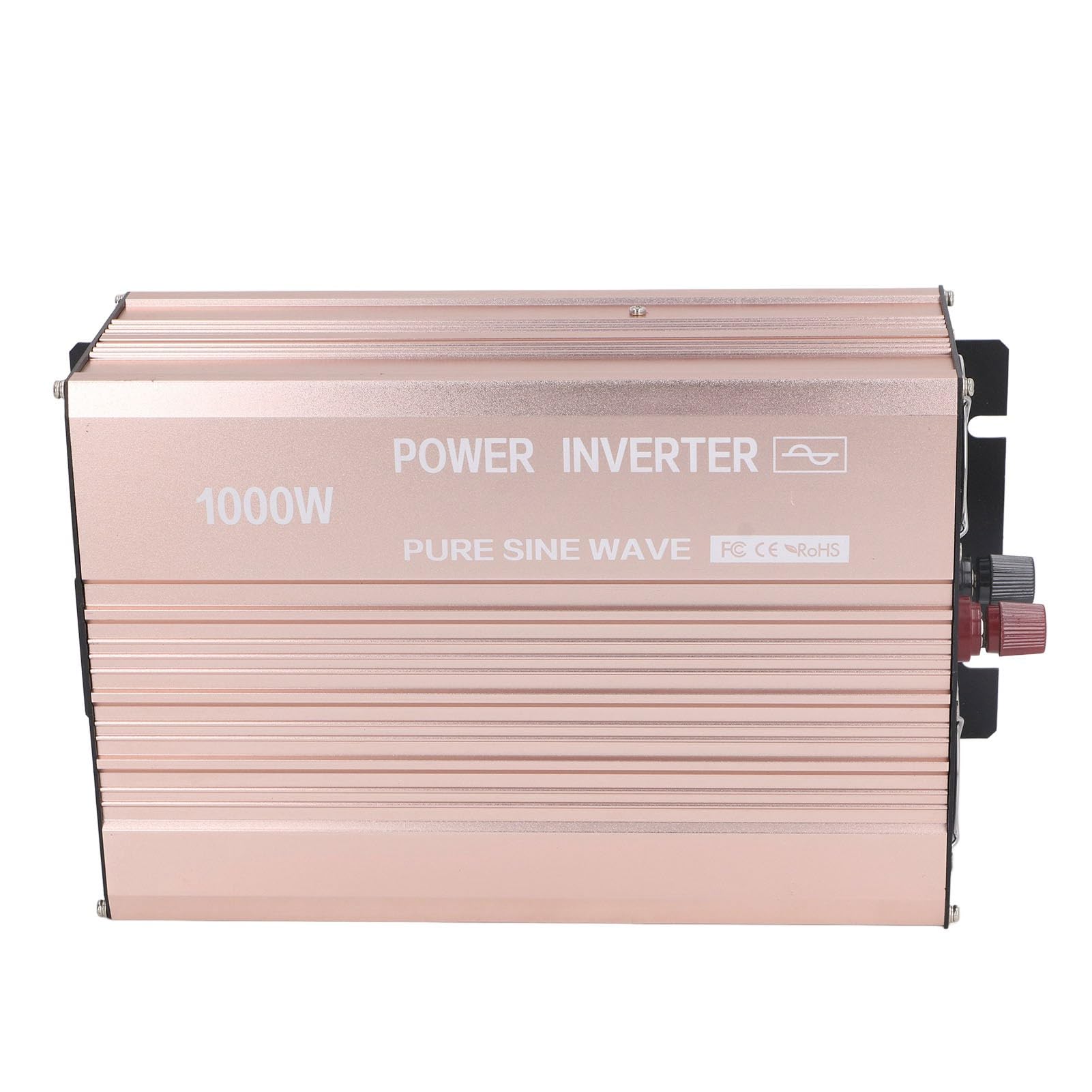 Generic Przetwornica Samochodowa o Mocy 1000 W z czystą sinusoidą. Niezawodna Moc Wyjściowa do zastosowań Awaryjnych W domu. Trwałe Aluminium (24 V do 220 V)