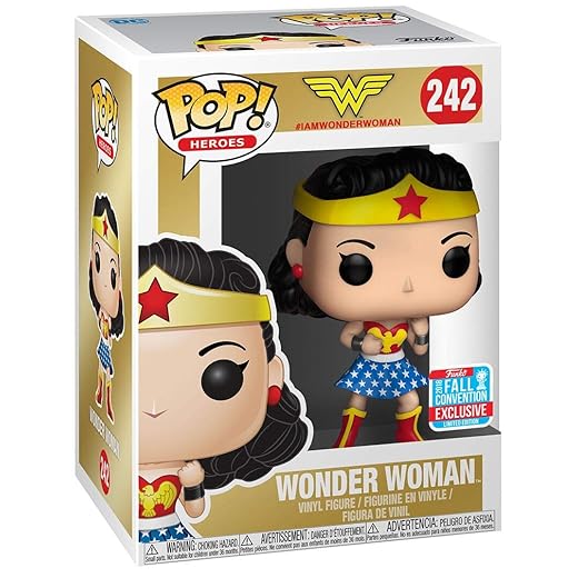 Funko Pop! Heroes Dc Wonder Woman Fall Convention Exclusive
