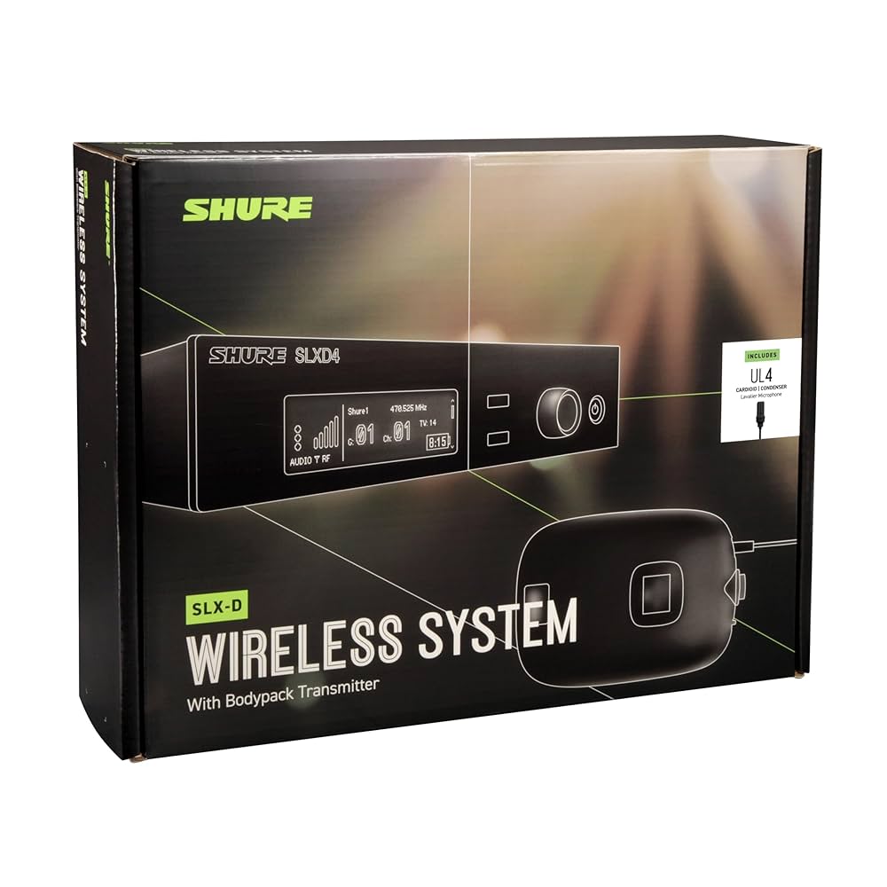 破格　SHURE SLXD4 　SLXD2マイク付き　ワイヤレスマイク 破格SHURE SLXD4 SLXD2マイク付きワイヤレスマイク