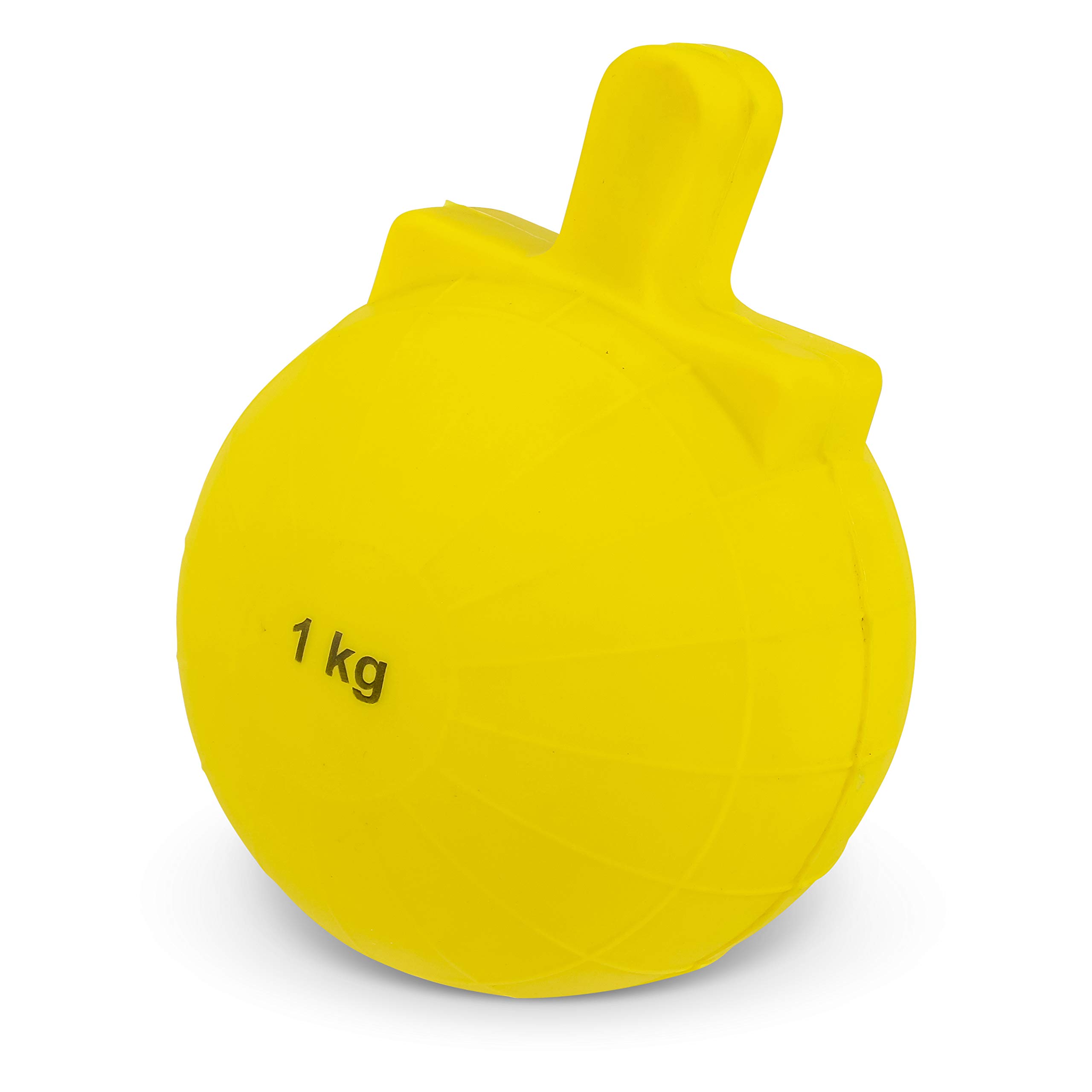 Palla propedeutica al lancio del giavellotto VINEX - 200 g - rossa; 400 g - gialla; 600 g - rossa; 800 g - gialla; 1000 g - gialla; 400 g - blu; 500 g - verde; 700 g - verde