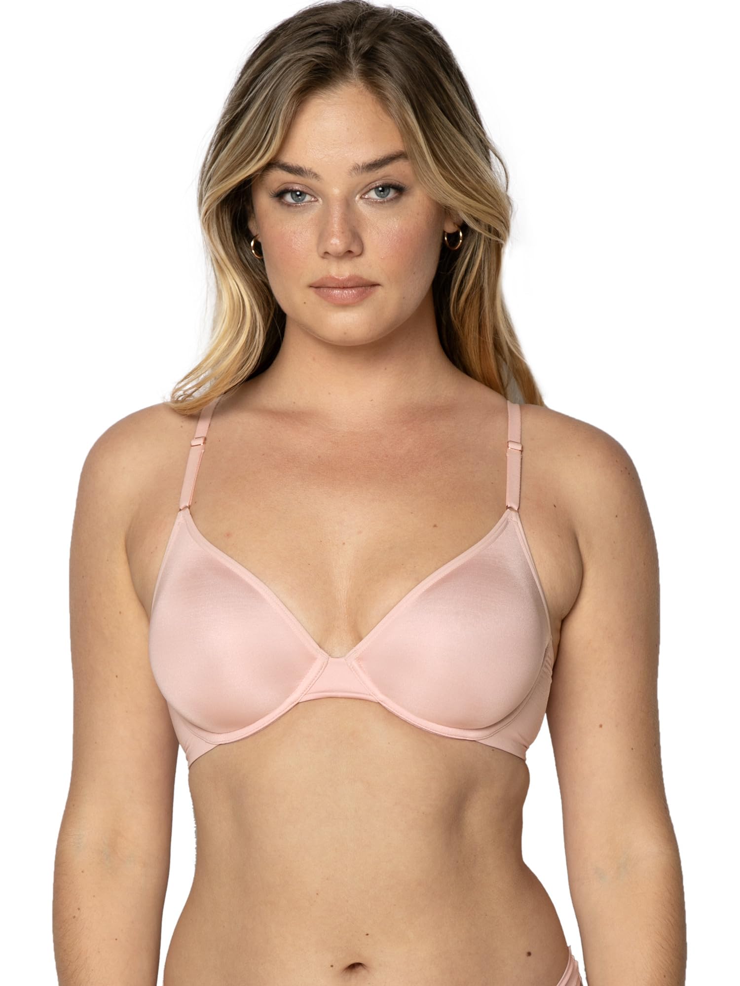 Smart & Sexy Women's Silky Smooth Demi Unlined Underwire Bra