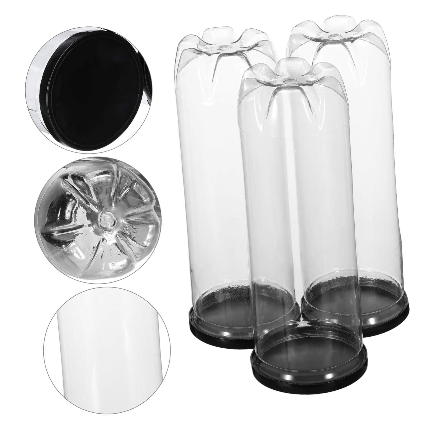 BESTonZON PVC Tennisballhalter Transparent Mit Deckel Tragbarer Organizer Für Tennisbälle Praktische Sportaufbewahrung Für Tennisenthusiasten