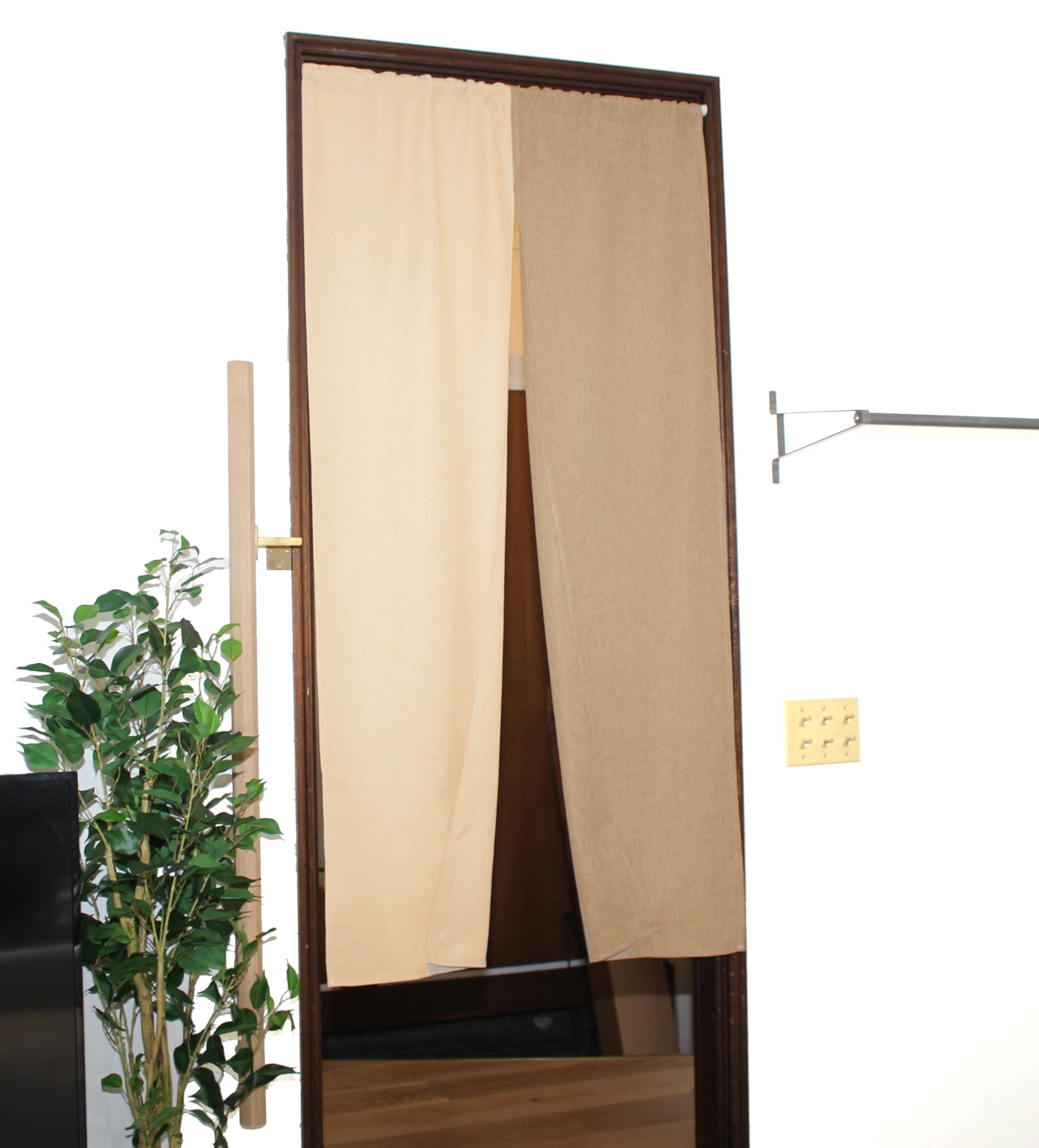 Amazon｜cloth shop 布や のれん 暖簾 UV 北欧 おしゃれ 店舗