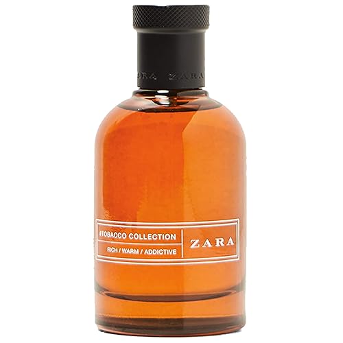 Zara #TOBACCO COLLECTION RICH/WARM/ADDICTIVE Eau De Toilette para hombre 3.4 onzas líquidas