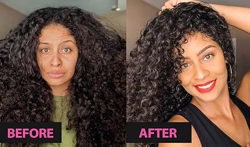 Miniatura 4 de NOVEX Acondicionador negro místico (10 onzas), para control del encrespamiento y protección de puntas abiertas