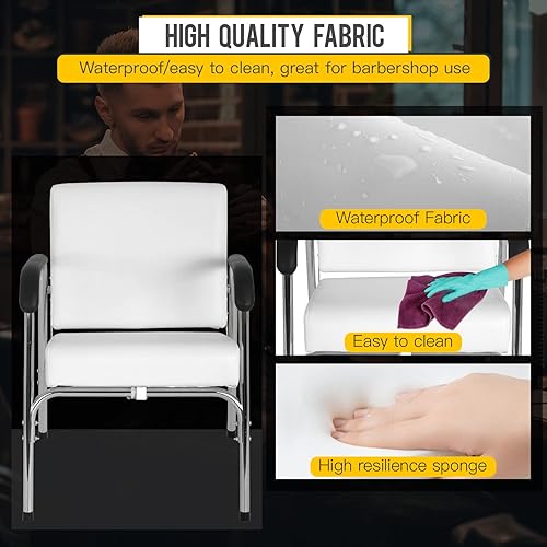 Miniatura 5 de PayLessHere Silla de peluquería Silla de peluquería Silla moderna de moda Auto reclinables Sillas de corte de cabello Sillas de corte de cabello Spa