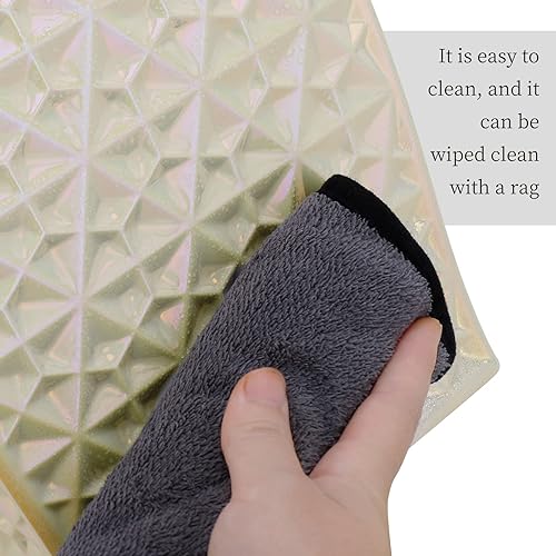 Miniatura 4 de RXLVCKY Cubo de basura pequeño de 2.5 galones, contenedor de basura para baño, dormitorio, cocina, oficina en casa y habitación de los niños,