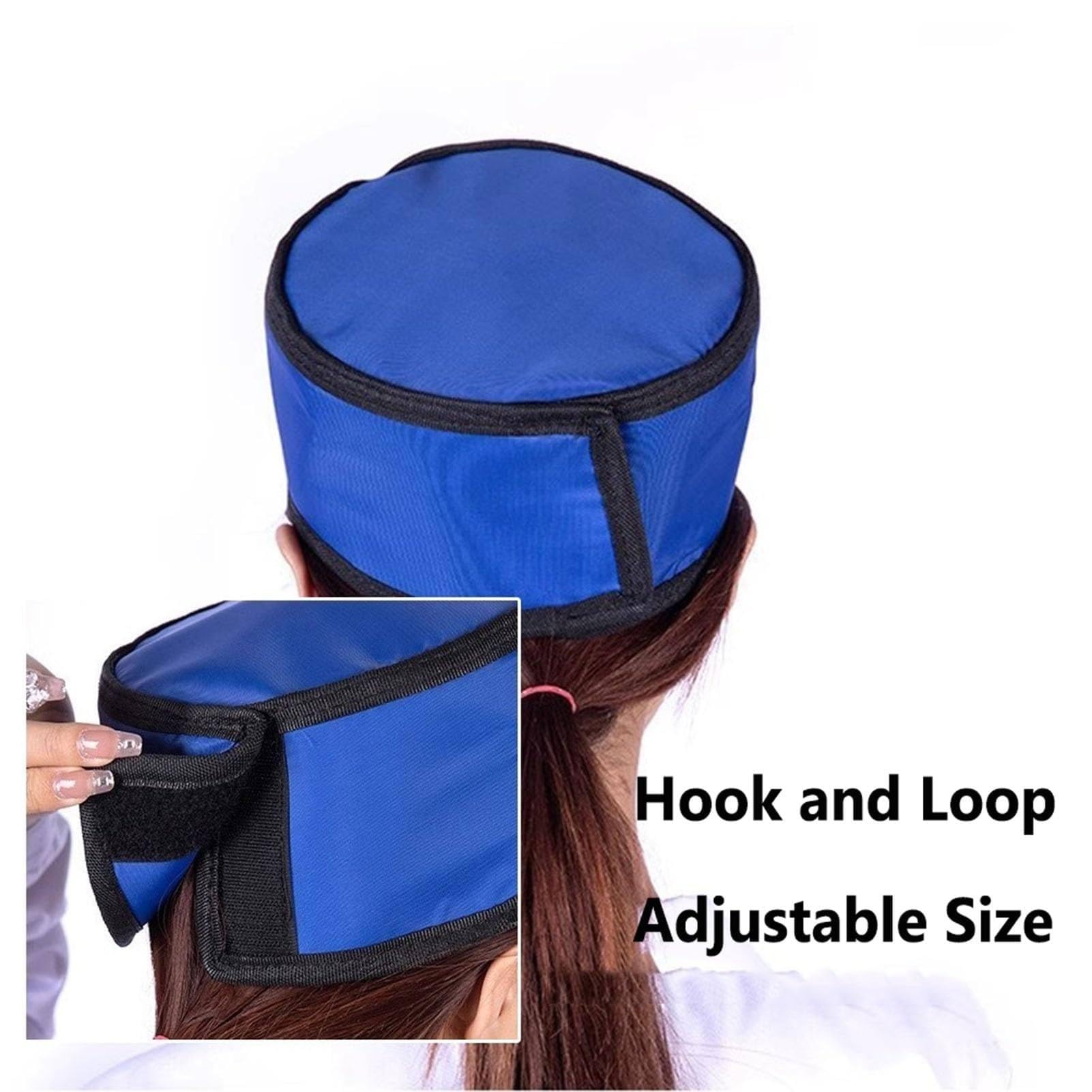 Lead Apron Lead Cap, Bleischürze Bleikappe für Röntgenschutz, 0,35 mmpb/0,5 mmPb Strahlenschutz für den Kopf Bleihut, neutraler CT-MRT-Röntgenschutzhut für Erwachsene,0.5mmpb