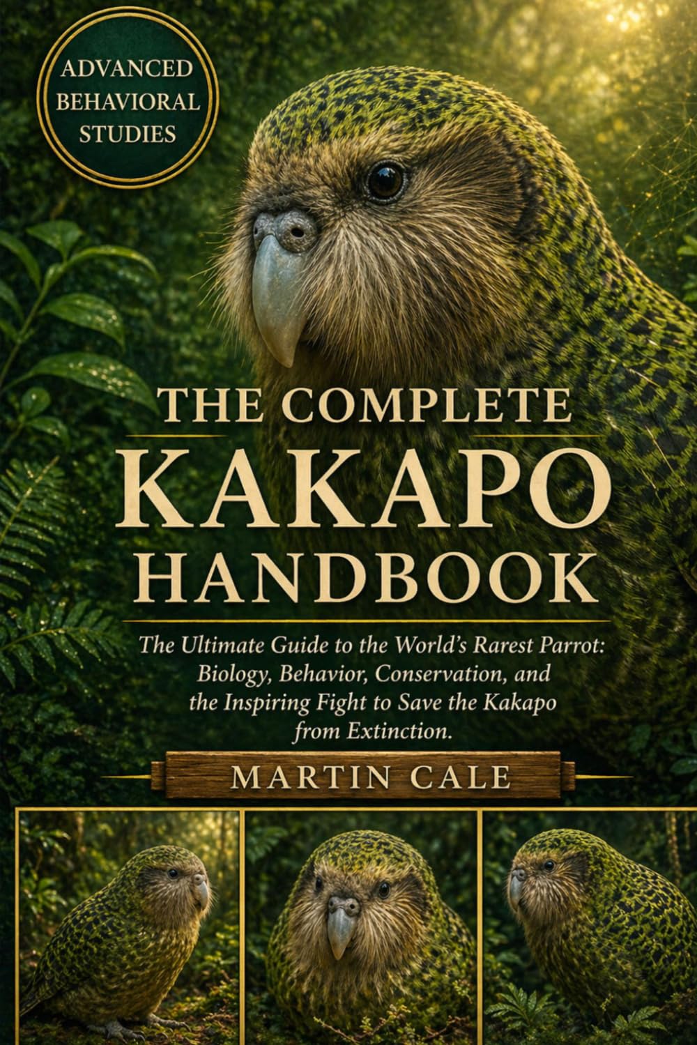 THE COMPLETE KAKAPO HANDBOOK: The Ultimate Guide to the World’s Rarest Parrot: Biology, Behavior, Conservation, and the Inspiring Fight to Save the Kakapo from Extinction.