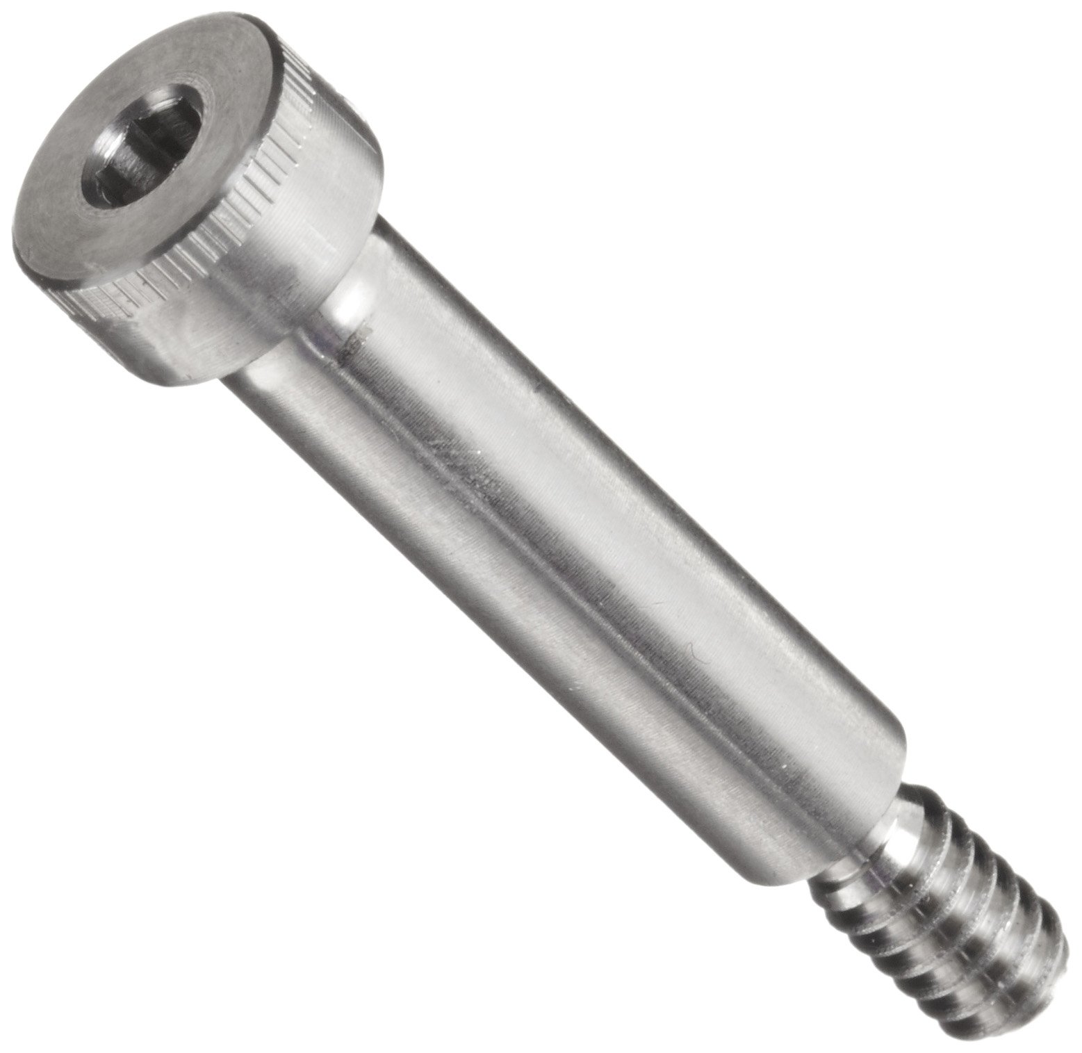 18-8 Stainless Steel Shoulder Screw, USA Made, Hex Socket Drive, 1-1/4