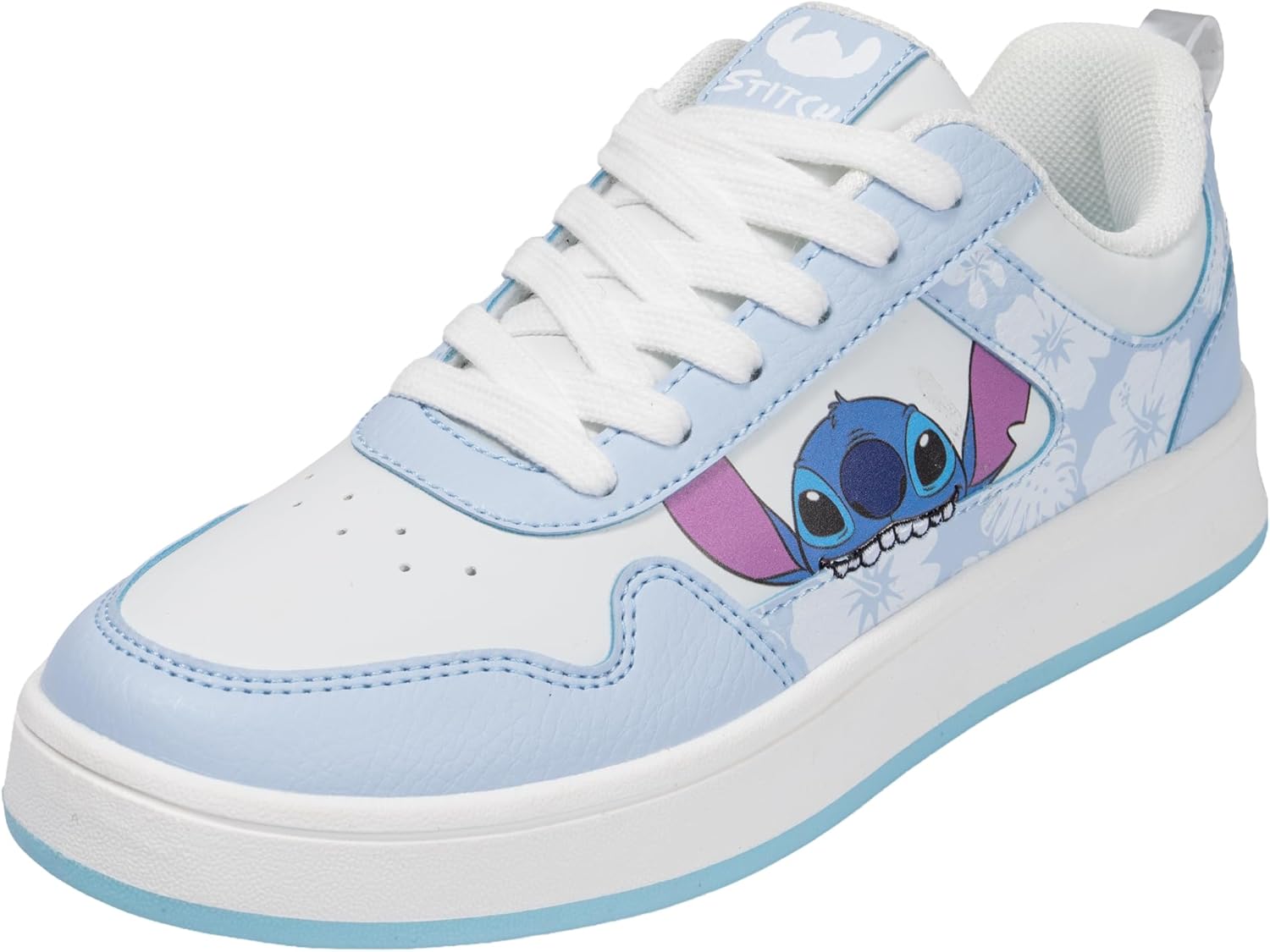 Disney Lilo and Stitch Sneakers – Adult Casual Lace Up Fashion Comfort Walking Shoes Character Athletic Lifestyle Footwear
