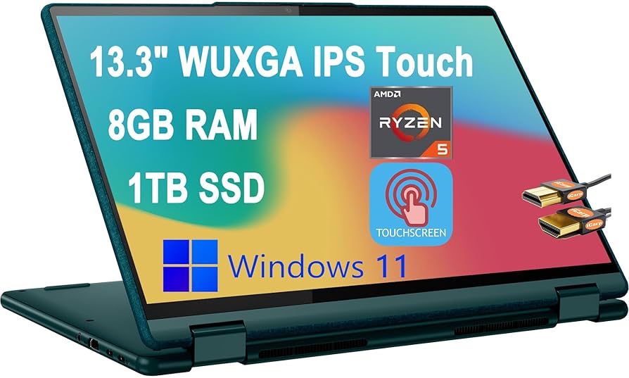 Amazon.com: Lenovo Yoga 6 13 2-in-1 Laptop 13.3