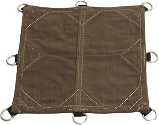Tarp Nation RG12005007OD3CS Heavy Duty Canvas Tarp with D-Rings, Water, Mold, and Mildew Resistant, 18 oz. - coolthings.us