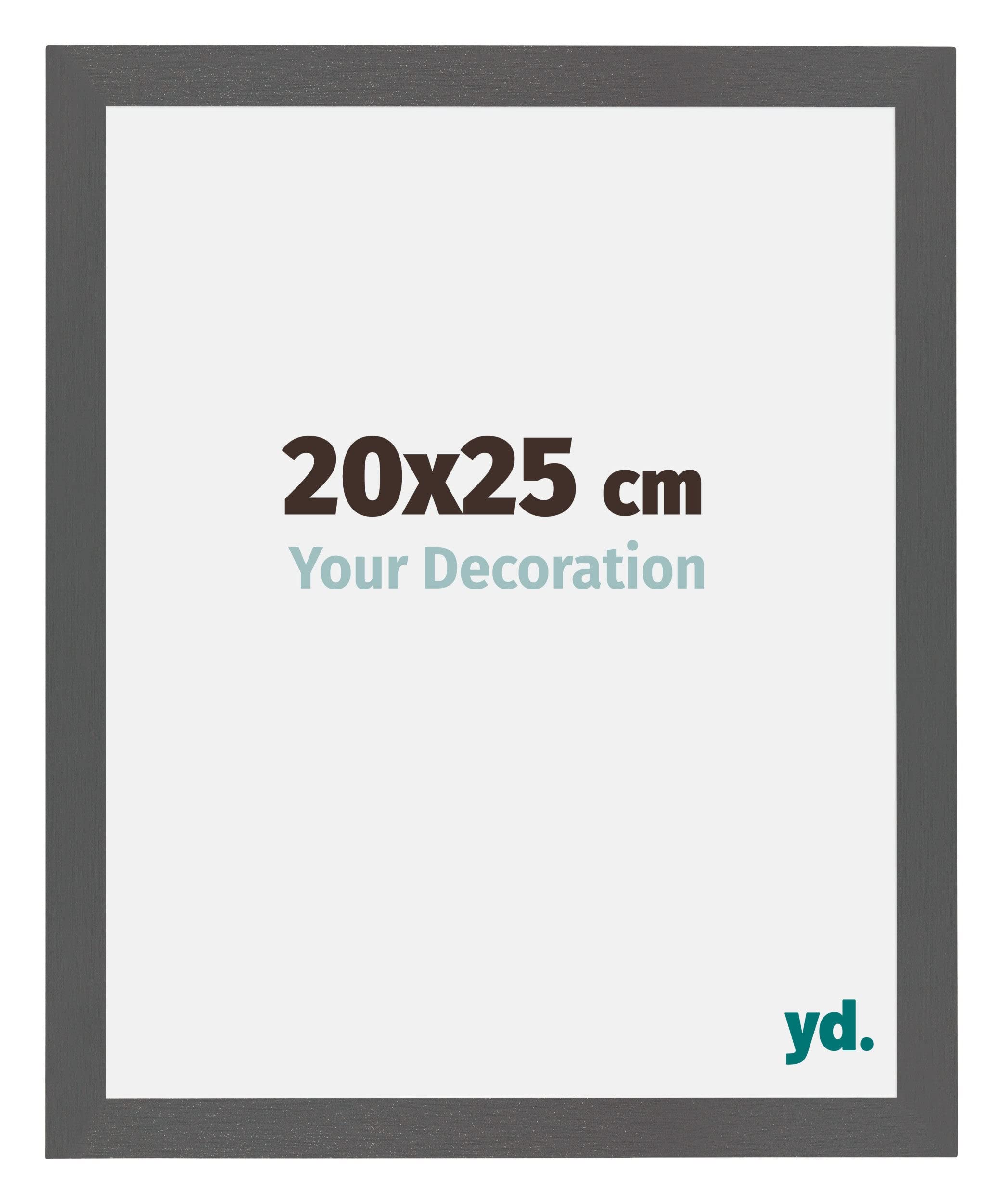 Your Decoration - Picture Frame 20x25 cm - Anthracite - Decorative Wall Frame in MDF with Antireflection - Frame 20x25 - Mura — image 1