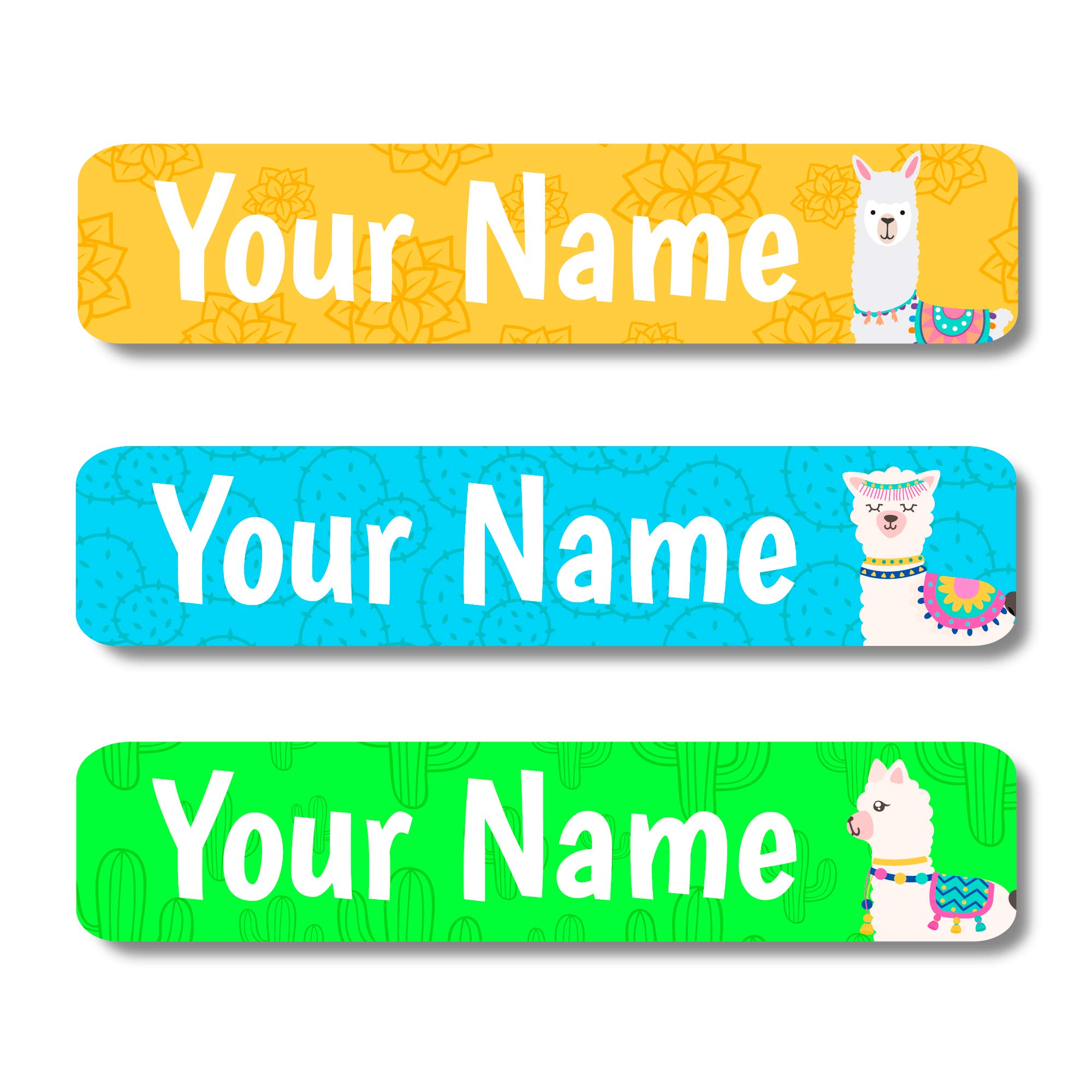 Lovable Labels Personalized Labels for Kids (45 Labels) - Waterproof Dishwasher Safe Peel and Stick Labels are Great for School Supplies Daycare Camp
