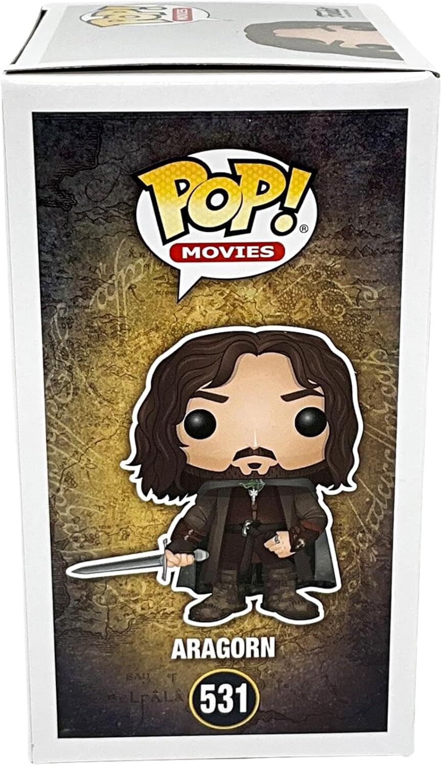 Funko POP! Movies: Lord of The Rings/Hobbit - Aragorn Collectible Figure , Brown