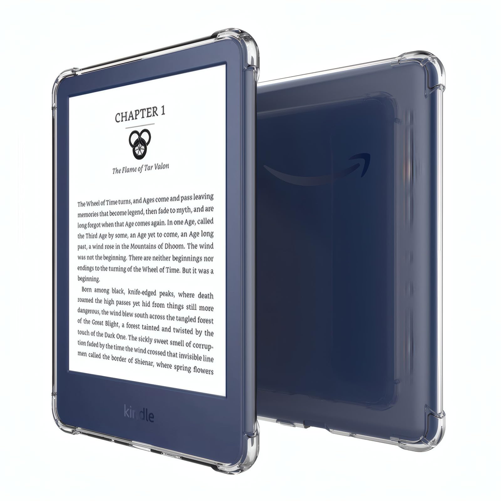 Custodia per Kindle 11e génération 2024/2022 (Modèle C2V2L3) Custodia trasparente per il nuovo Kindle 11e génération 2024/2022 (Modèle C2V2L3) 6" Retro in Silicone Leggero Antigraffio