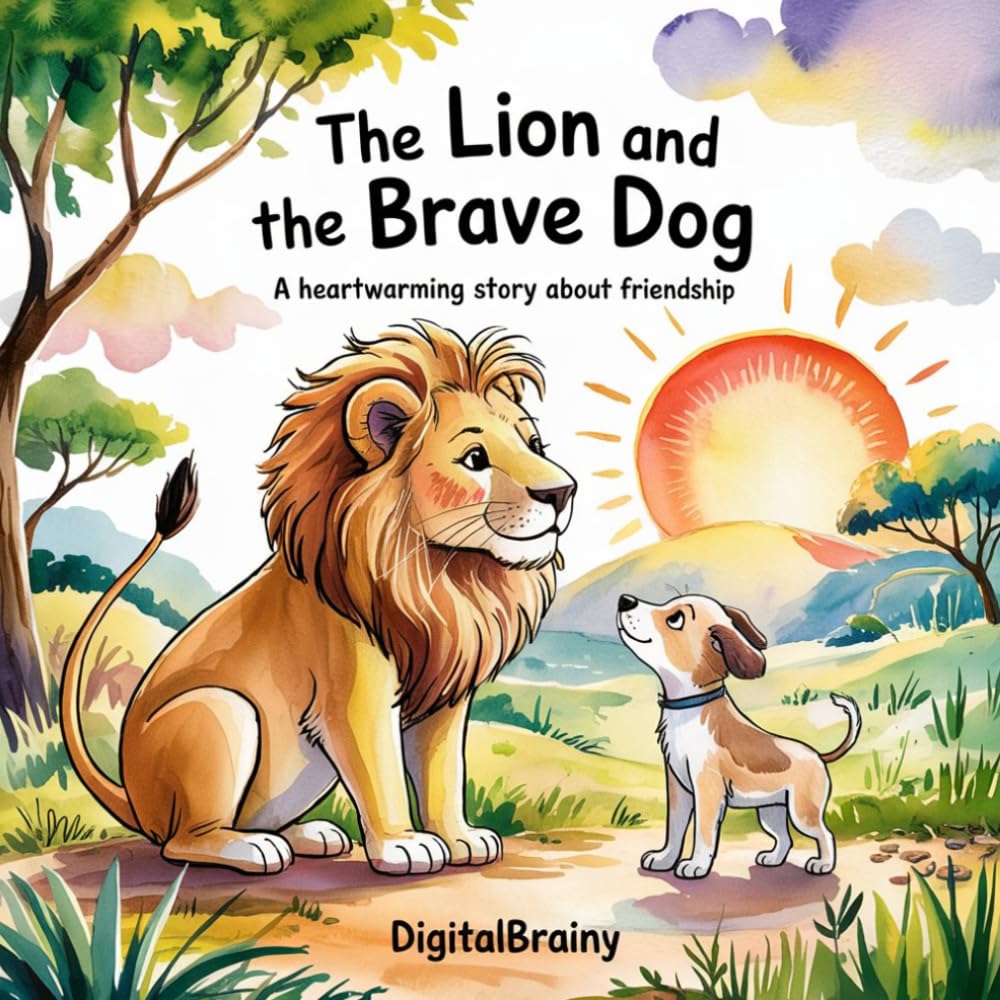 The Lion And The Brave Dog: A Heartwarming Story of Friendship