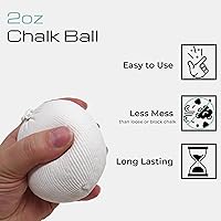 Vista 3 de Z Athletic Gym Chalk Ball for Rock Climbing, Gymnastics, and Weightlifting