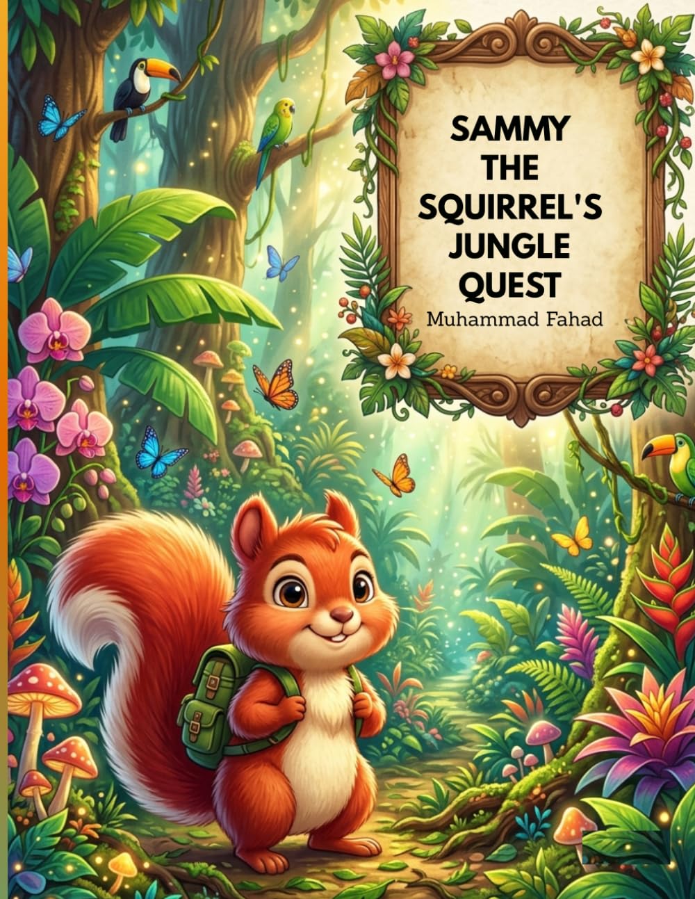 Sammy the Squirrel's Jungle Quest: A Heartwarming Adventure of Friendship and Courage (Jungle animal Adventure Stories)