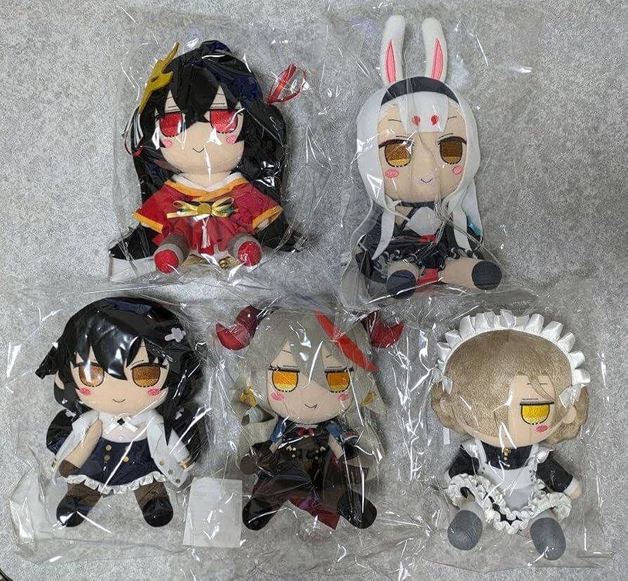 アズールレーン ふもふもぬいぐるみ ５体セット gift C104 アズールレーン ふもふもぬいぐるみ 5体セット gift C104