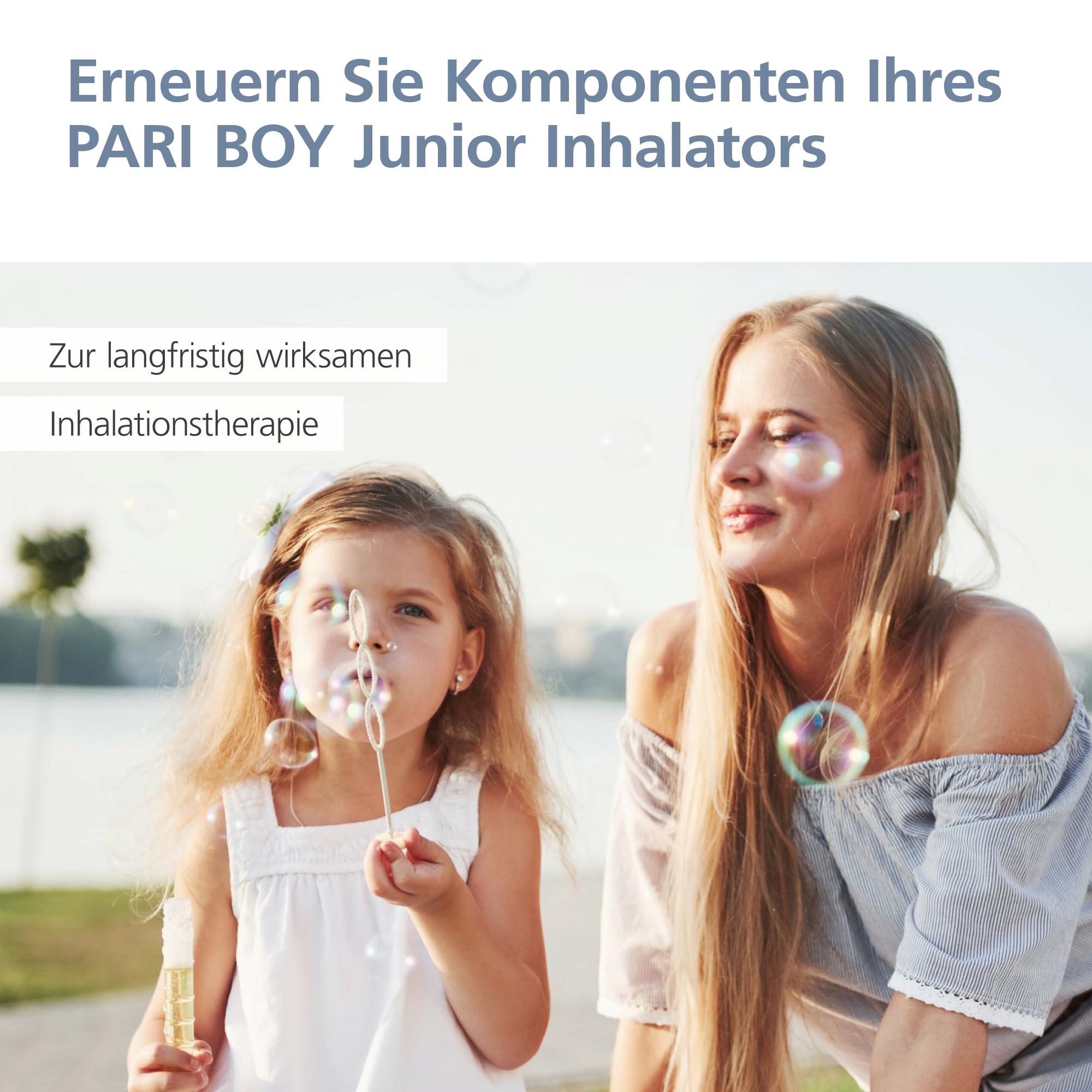 PARI Boy Junior Year Pack zestaw wymienny z 2 nebulizatorami PARI LC SPRINT Junior z PIF-Control, 1 wąż przyłączeniowy, 2 filtry powietrza, 1 ustnik - akcesoria PARI boy