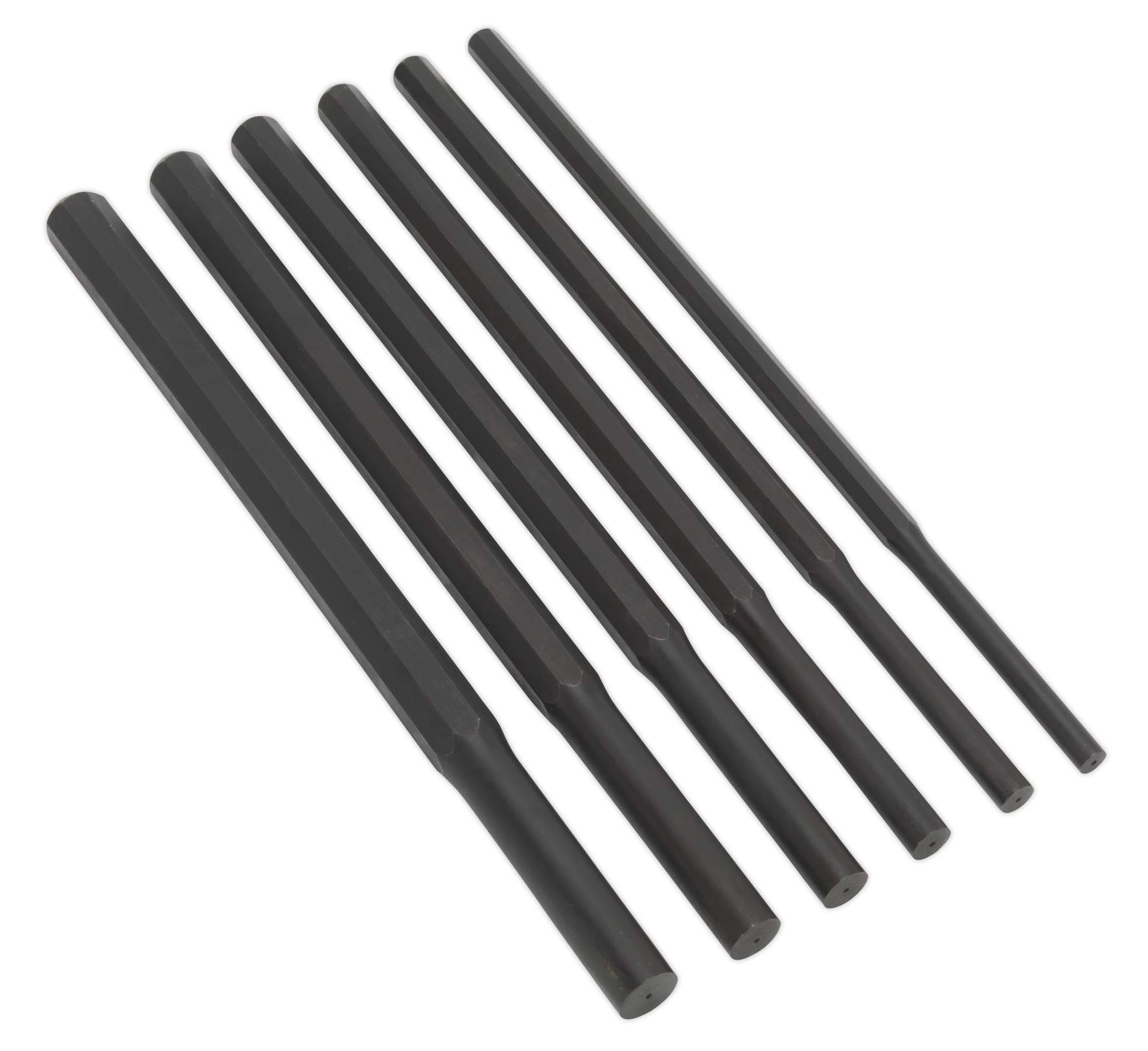 Sealey AK91226 6 Piece Parallel Pin Punch Set